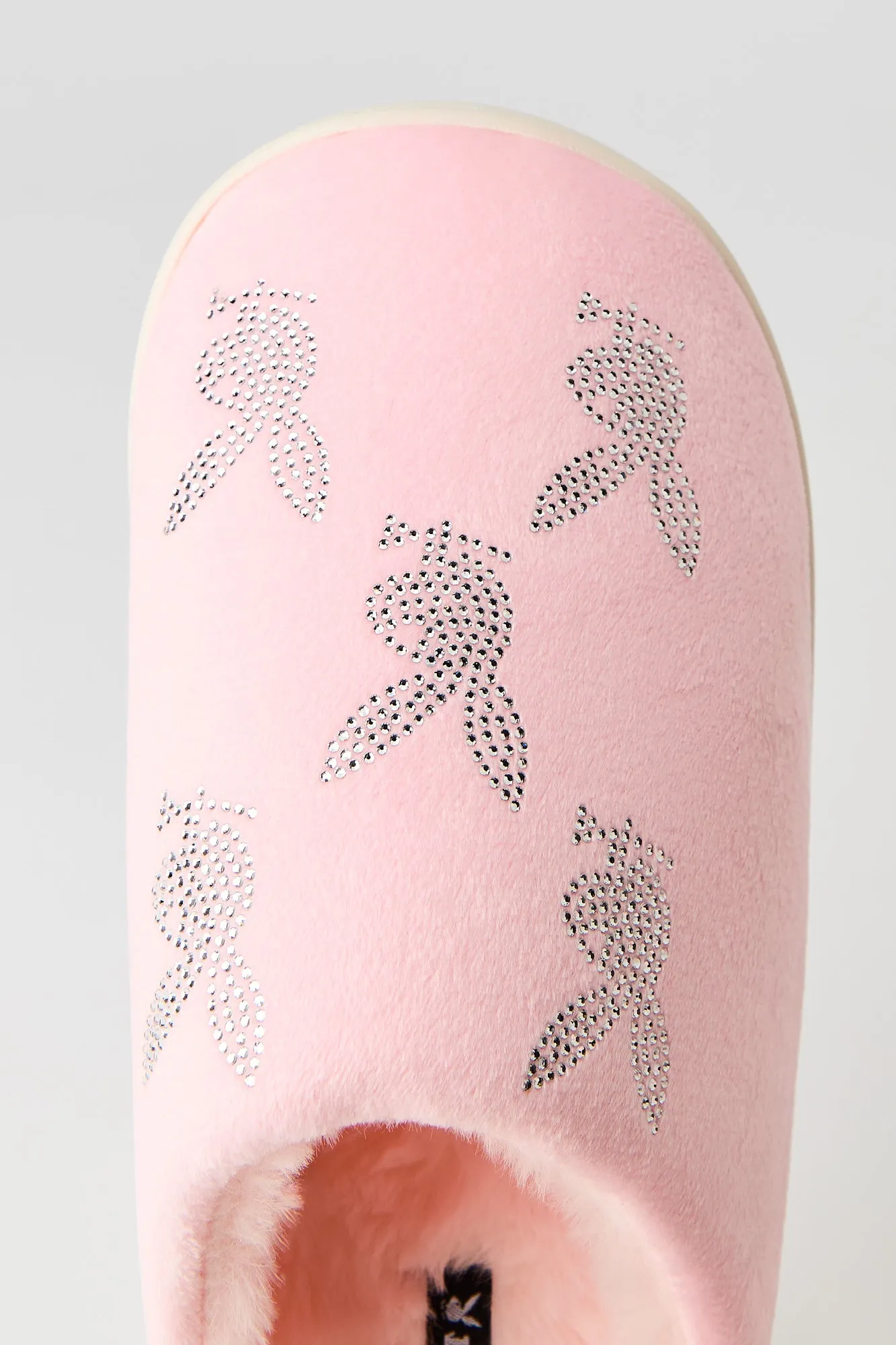 Playboy Rhinestone Faux Fur Slipper sold by Charlotte Russe product image thumbnail 3