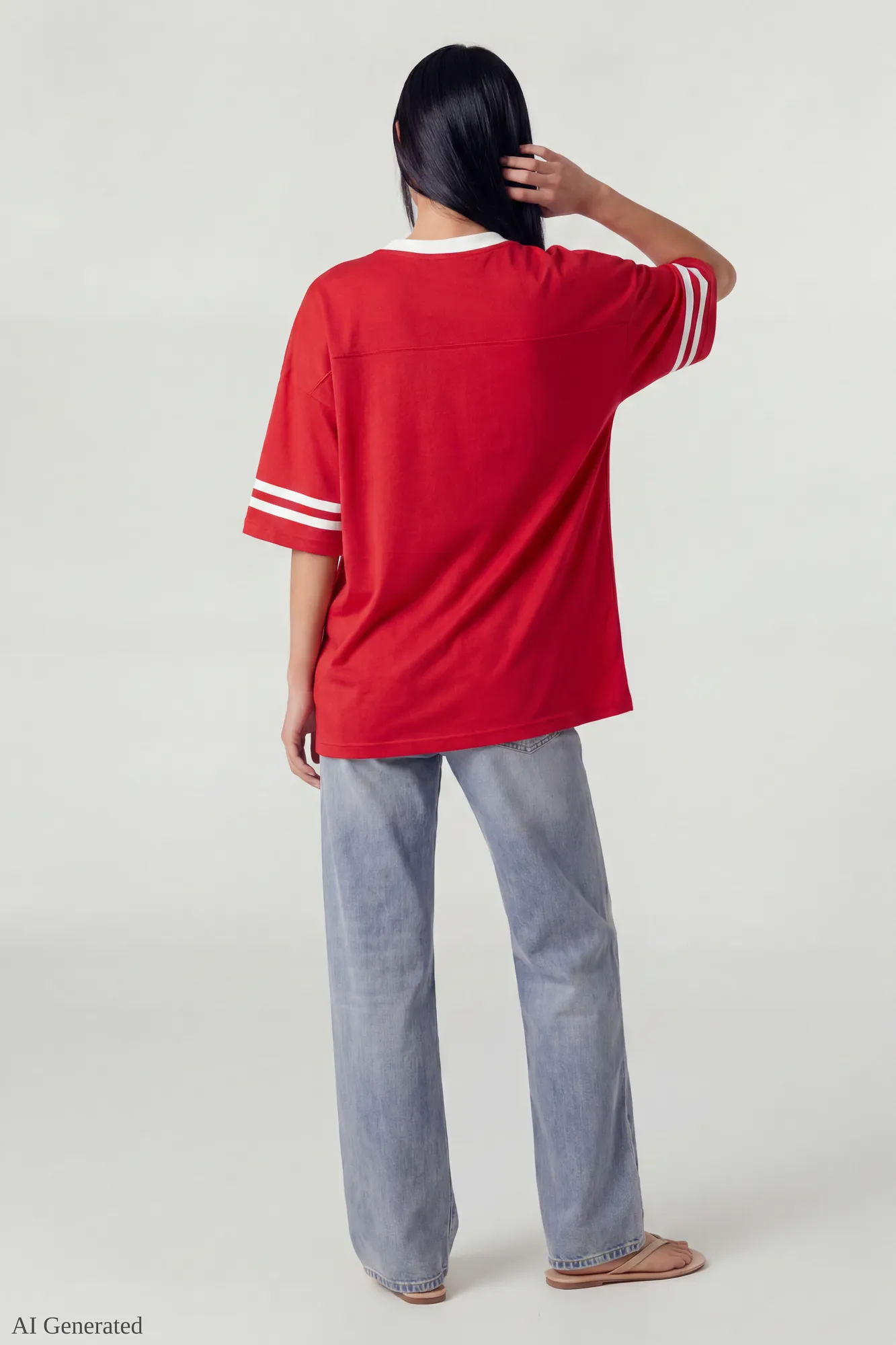 Graphic Mesh Jersey sold by Charlotte Russe product image thumbnail 3