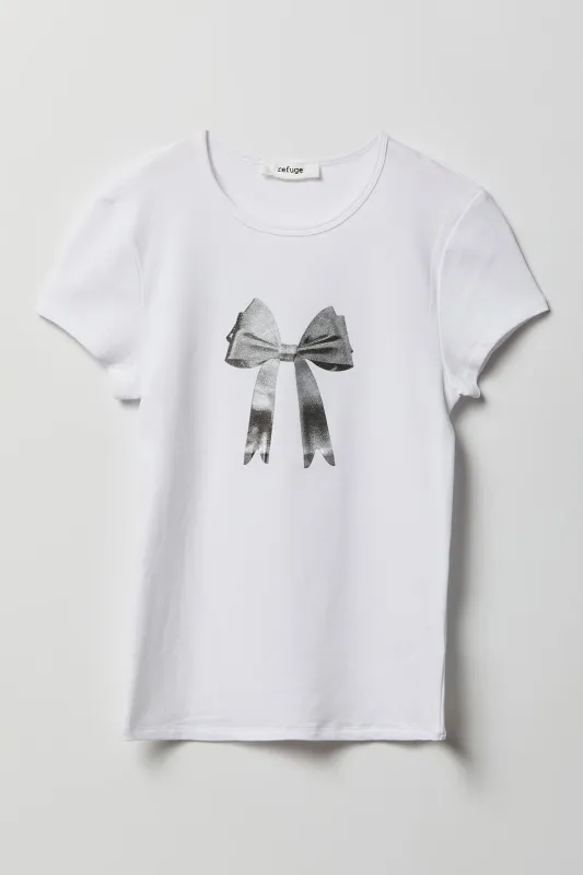 Fitted Graphic T-Shirt made by Stitches