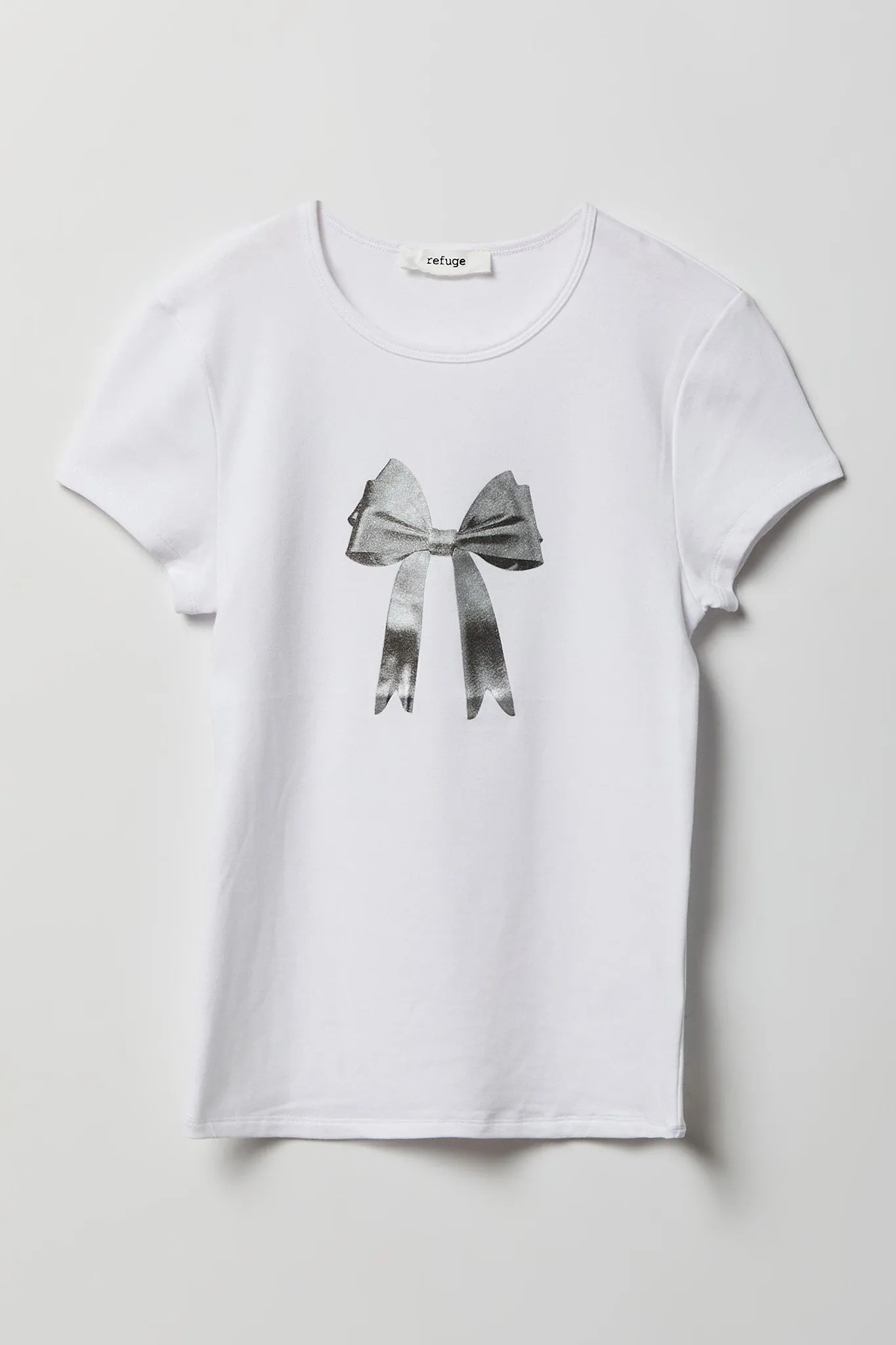 Fitted Graphic T-Shirt sold by Charlotte Russe