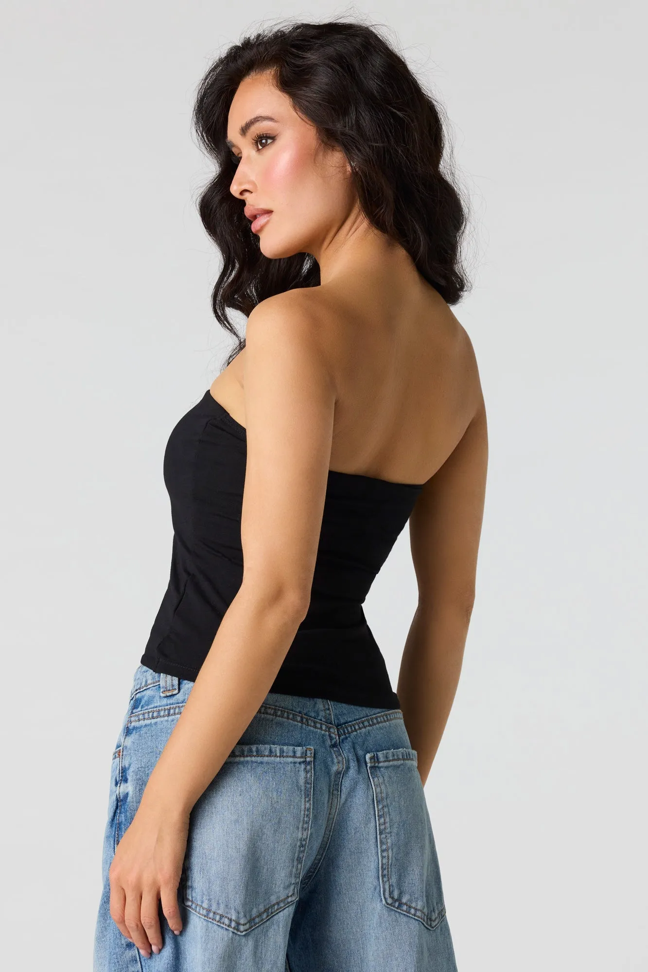 Soft Contour Tube Top sold by Charlotte Russe product image thumbnail 5