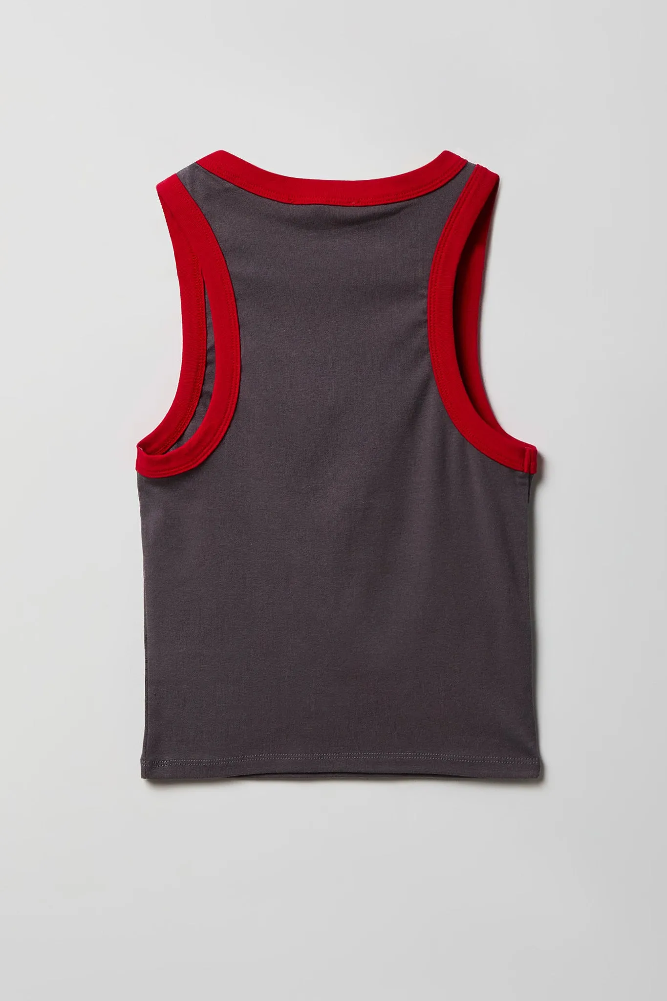 Graphic Ringer Tank sold by Charlotte Russe product image thumbnail 4