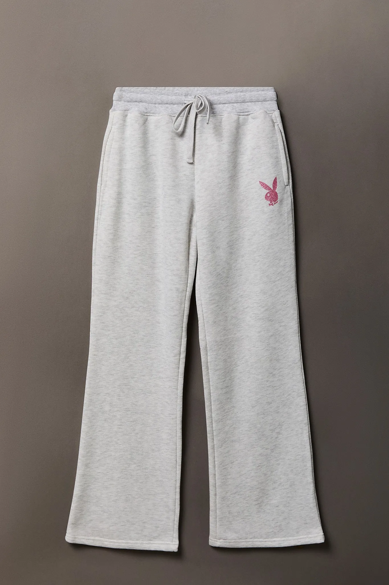 Playboy Fleece Flare Sweatpant sold by Charlotte Russe product image thumbnail 4