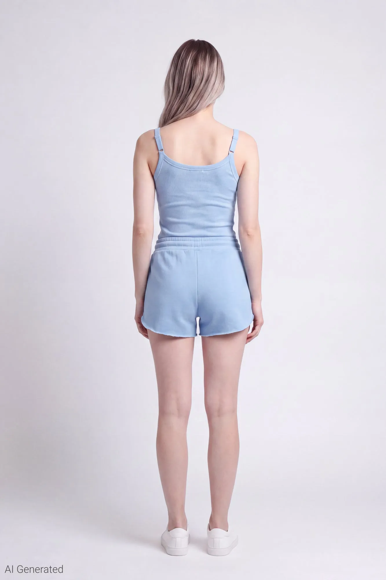 Fleece Graphic Drawstring Short sold by Charlotte Russe product image thumbnail 2