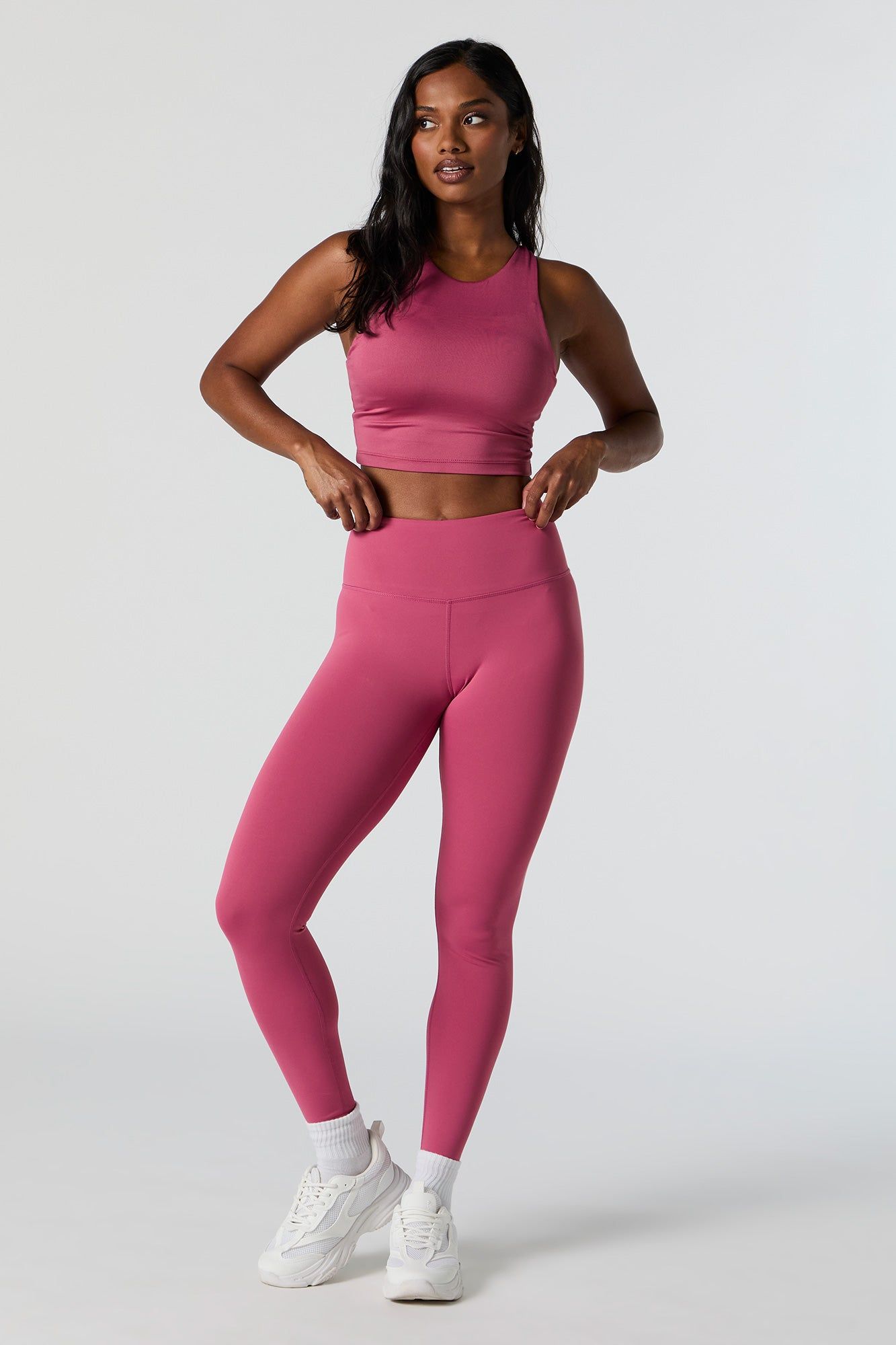 High Rise Active Back Pocket Legging sold by Charlotte Russe