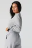 Soft Fleece Cropped Sweatshirt sold by Charlotte Russe