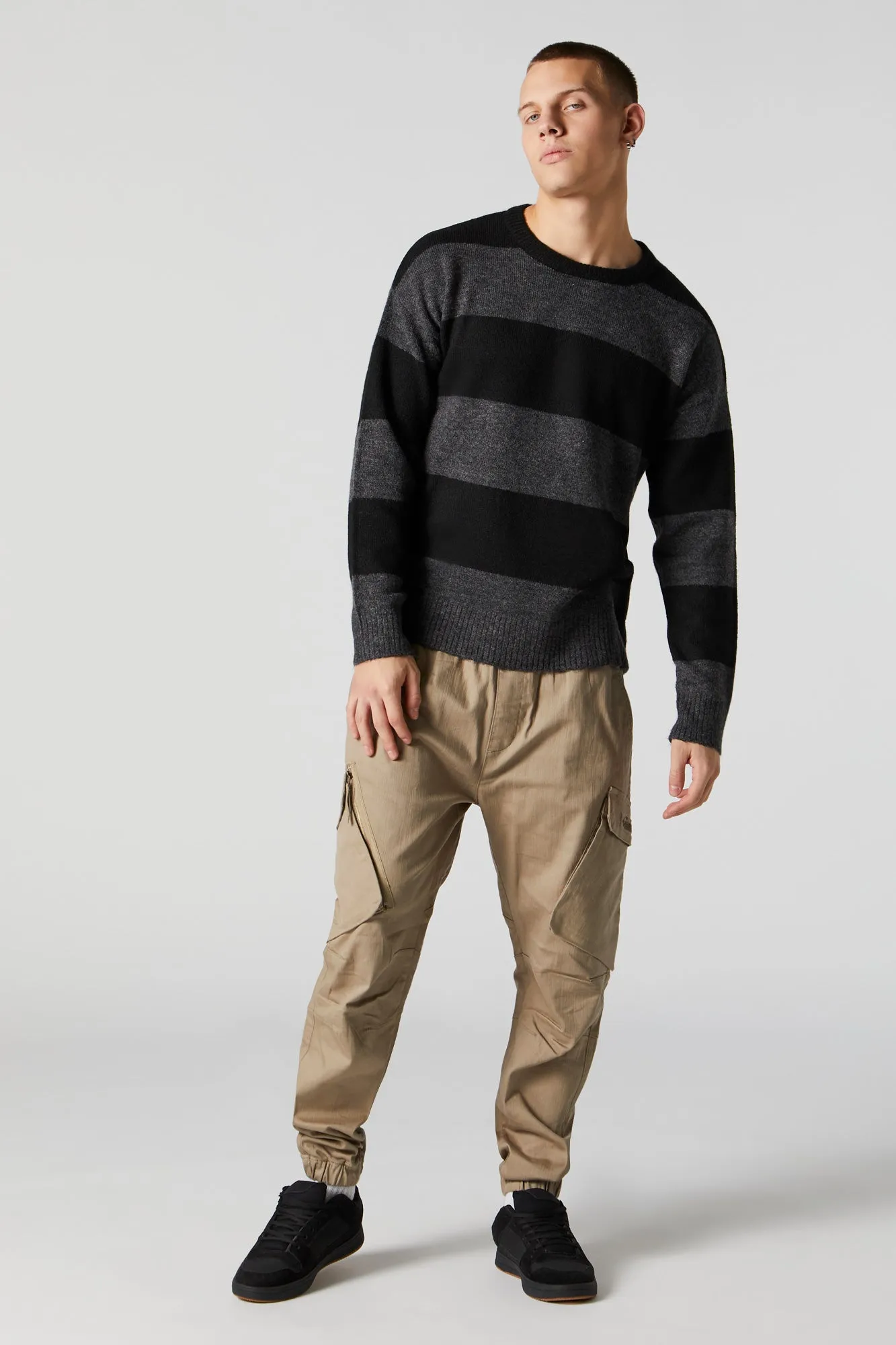 Zip Cargo Jogger sold by Charlotte Russe product image thumbnail 3