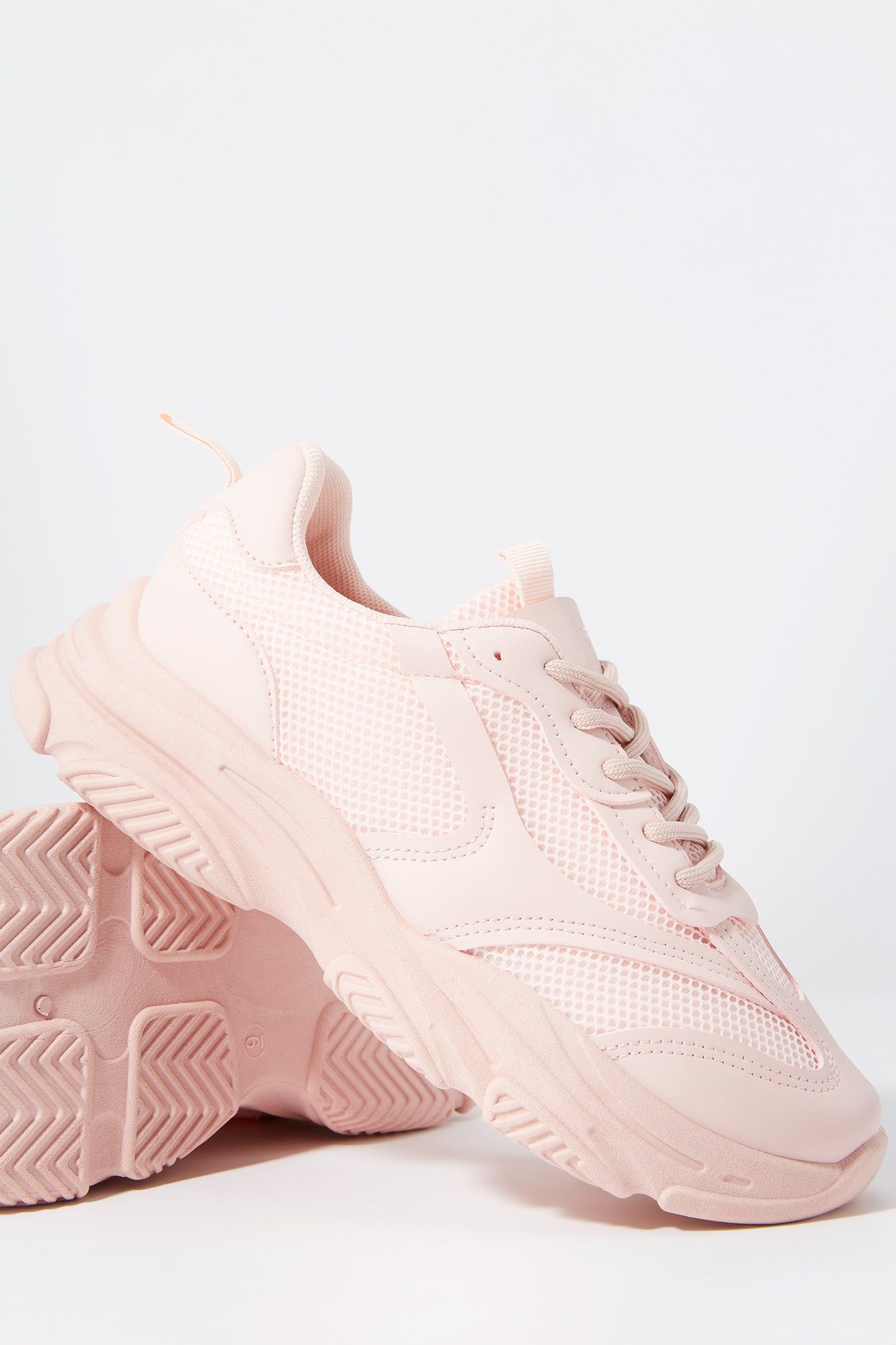 Chunky Mesh Sneaker sold by Charlotte Russe