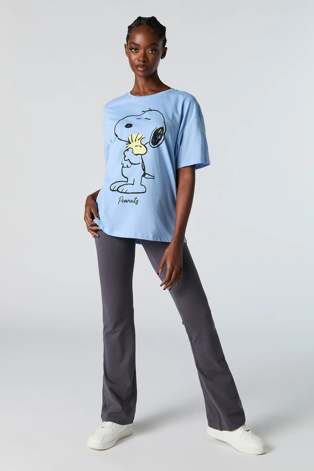 Peanuts Graphic Boyfriend T-Shirt sold by Charlotte Russe product image thumbnail 2