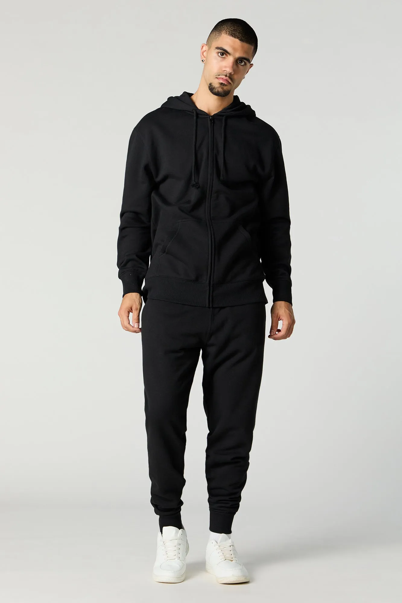 Everyday Solid Fleece Jogger sold by Charlotte Russe product image thumbnail 5