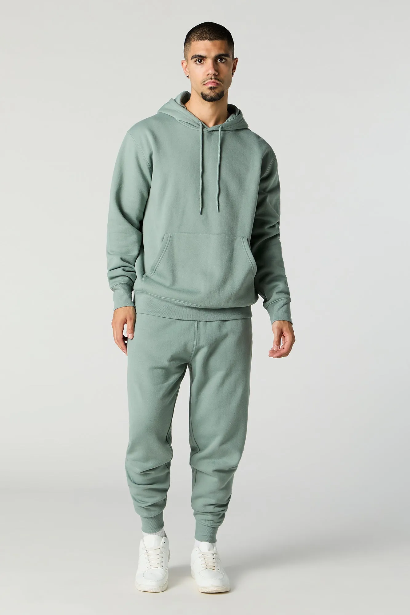 Everyday Solid Fleece Jogger sold by Charlotte Russe product image thumbnail 2