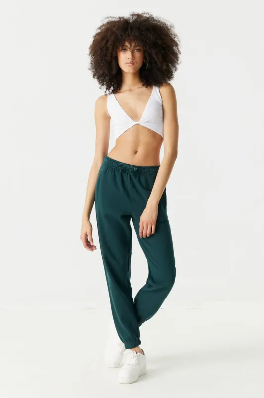 Everyday Fleece Drawstring Jogger sold by Charlotte Russe