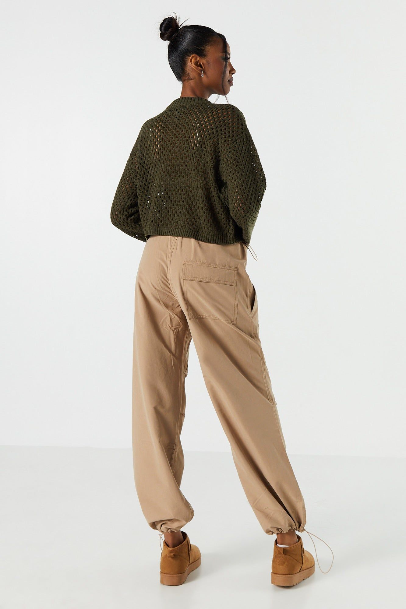 Solid Parachute Pant sold by Charlotte Russe product image thumbnail 12