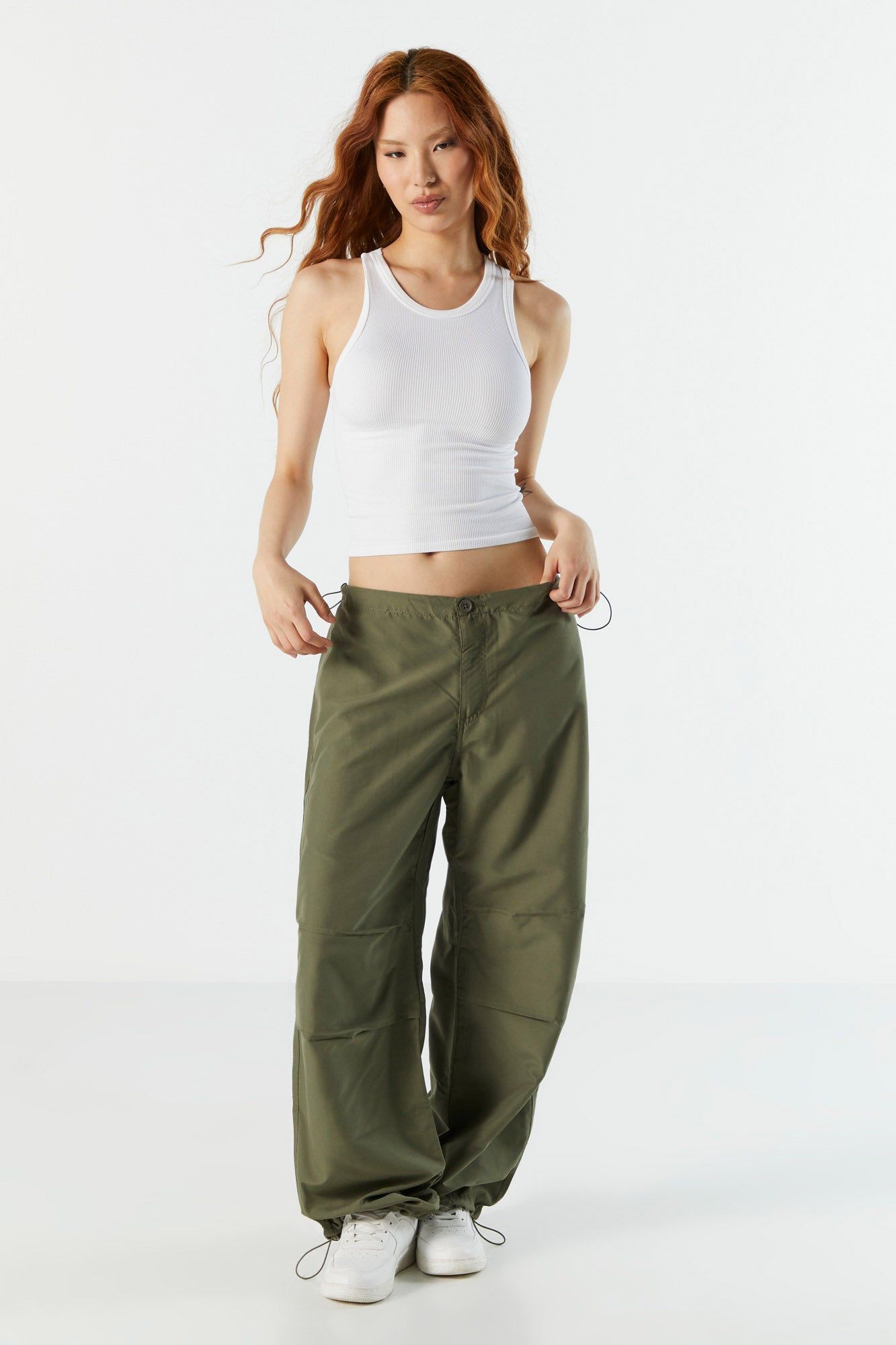 Solid Parachute Pant sold by Charlotte Russe product image thumbnail 7