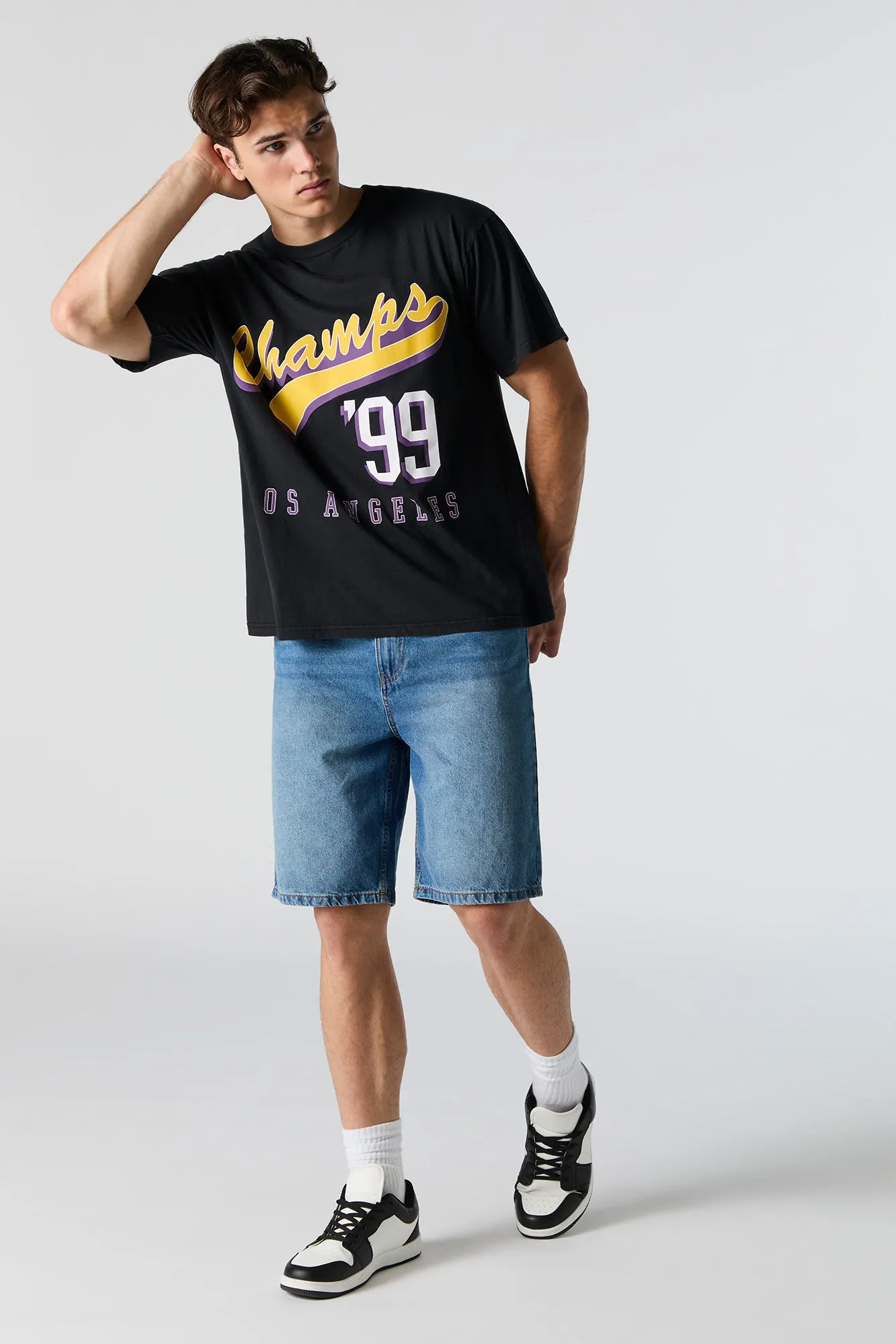 Champs LA Graphic T-Shirt sold by Charlotte Russe product image thumbnail 2