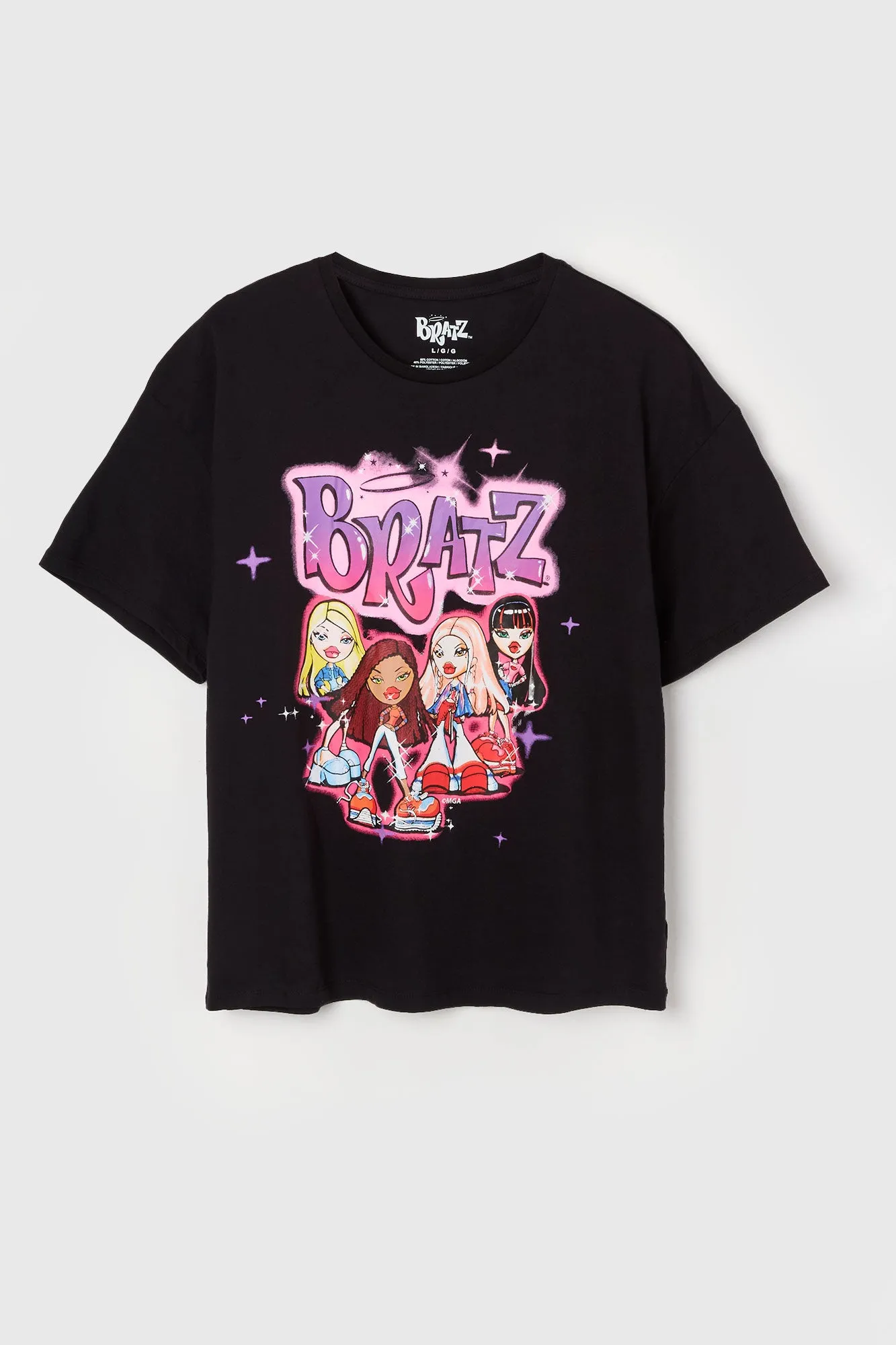 Bratz Graphic Boyfriend T-Shirt sold by Charlotte Russe product image thumbnail 4