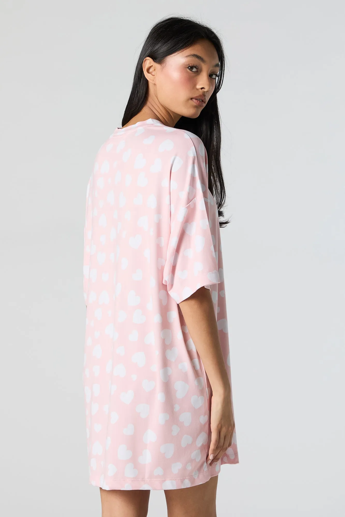 Printed Pajama Dress sold by Charlotte Russe product image thumbnail 2