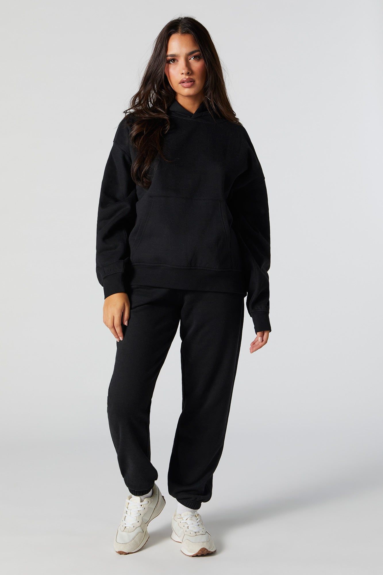 Oversized Fleece Hoodie sold by Charlotte Russe product image thumbnail 3