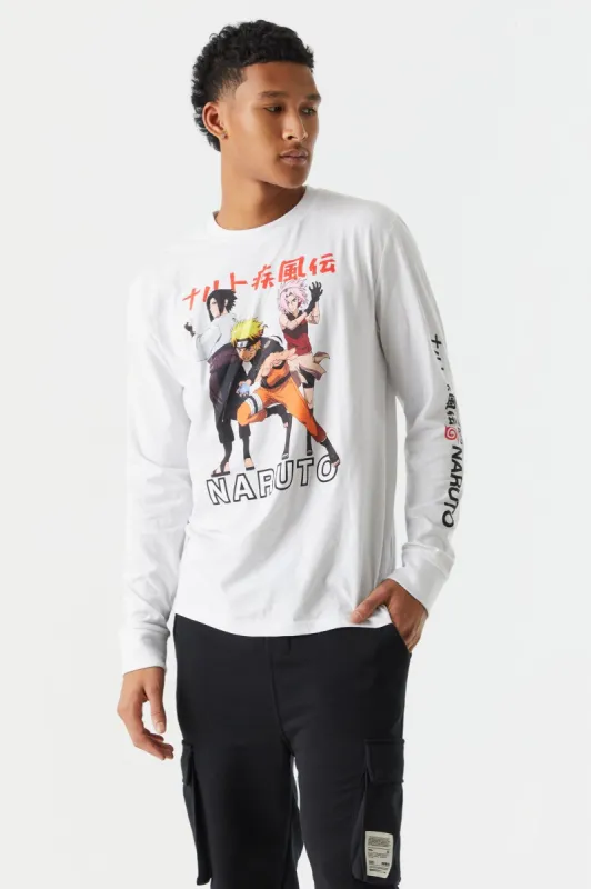 Naruto Team Graphic Long Sleeve Top sold by Charlotte Russe