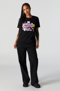 Hello Kitty and Friends Graphic Boyfriend T-Shirt sold by Charlotte Russe