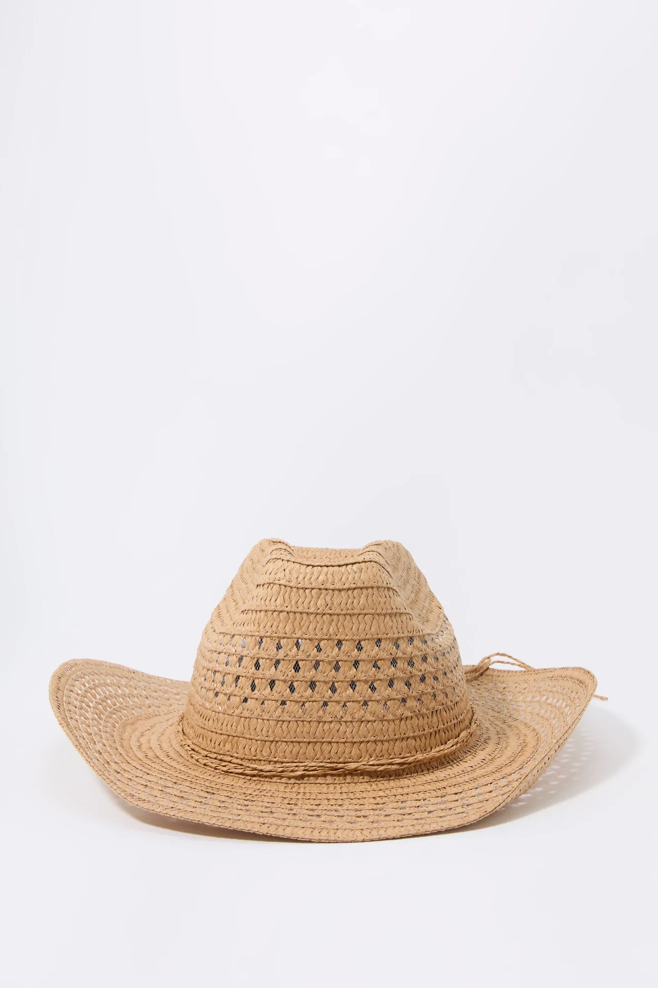 Straw Cowboy Hat sold by Charlotte Russe