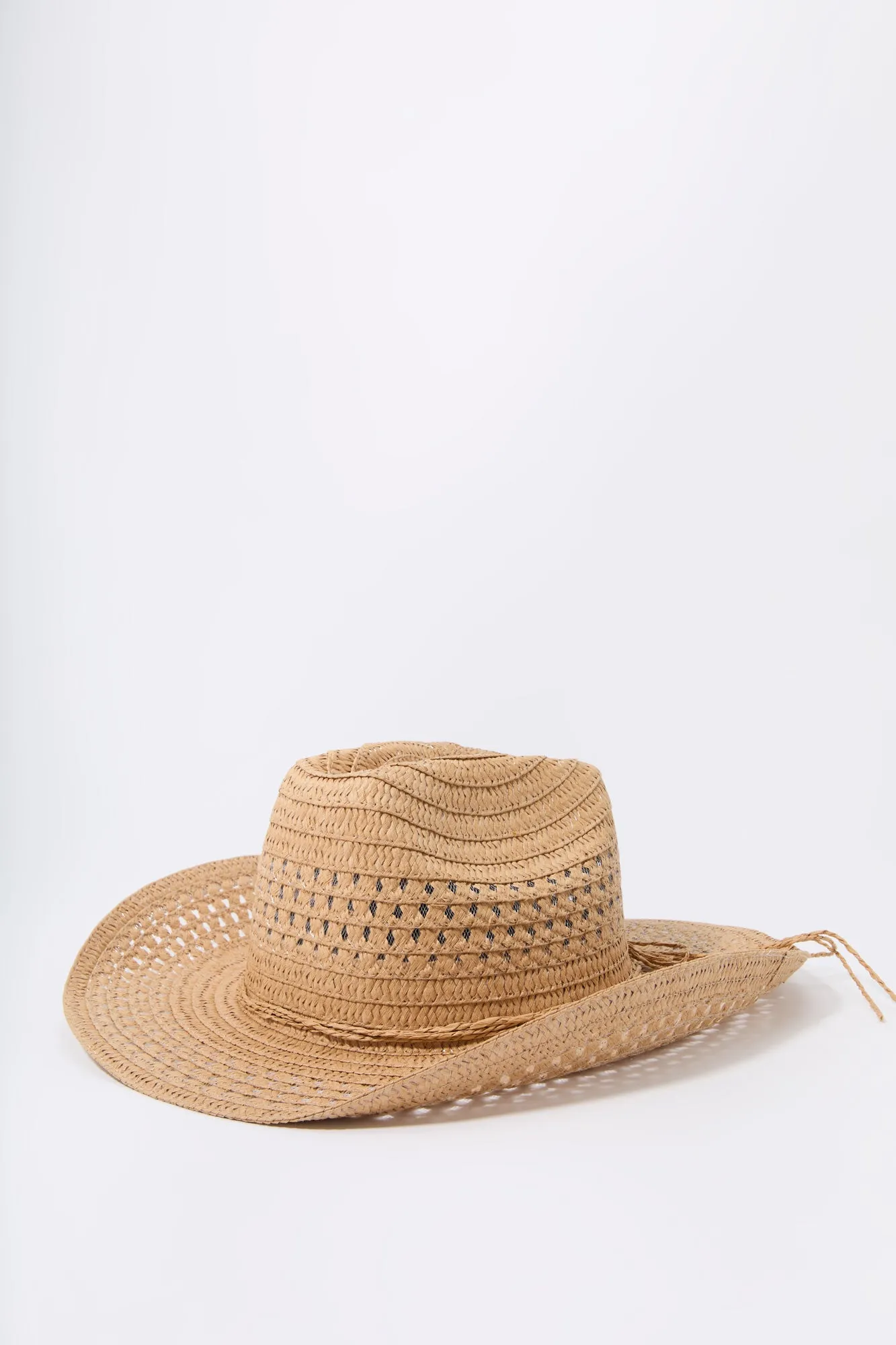 Straw Cowboy Hat sold by Charlotte Russe product image thumbnail 2