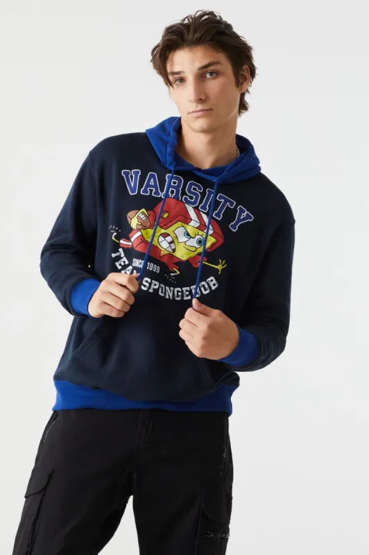SpongeBob Varsity Graphic Hoodie sold by Charlotte Russe