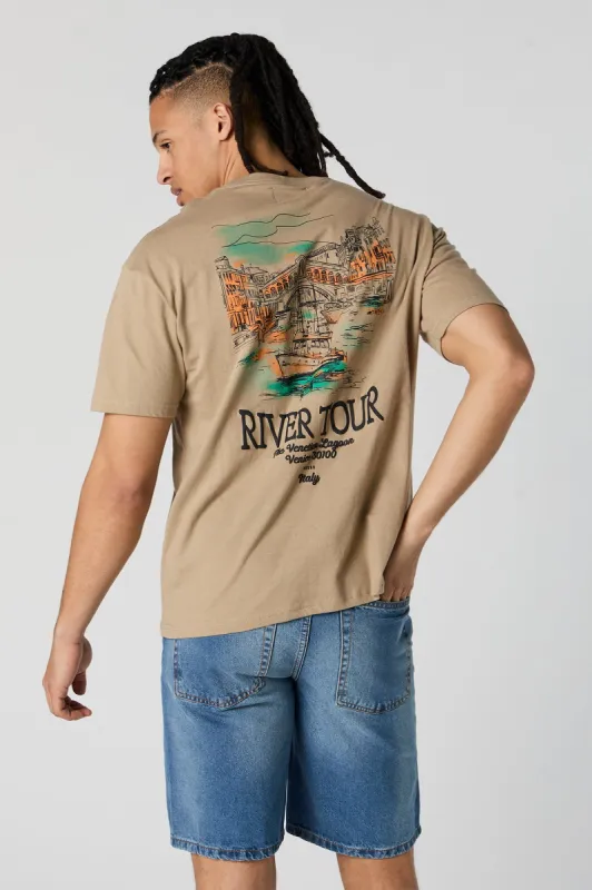 River Tour Graphic T-Shirt sold by Charlotte Russe