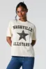 Nashville Allstars Graphic Boyfriend T-Shirt sold by Charlotte Russe