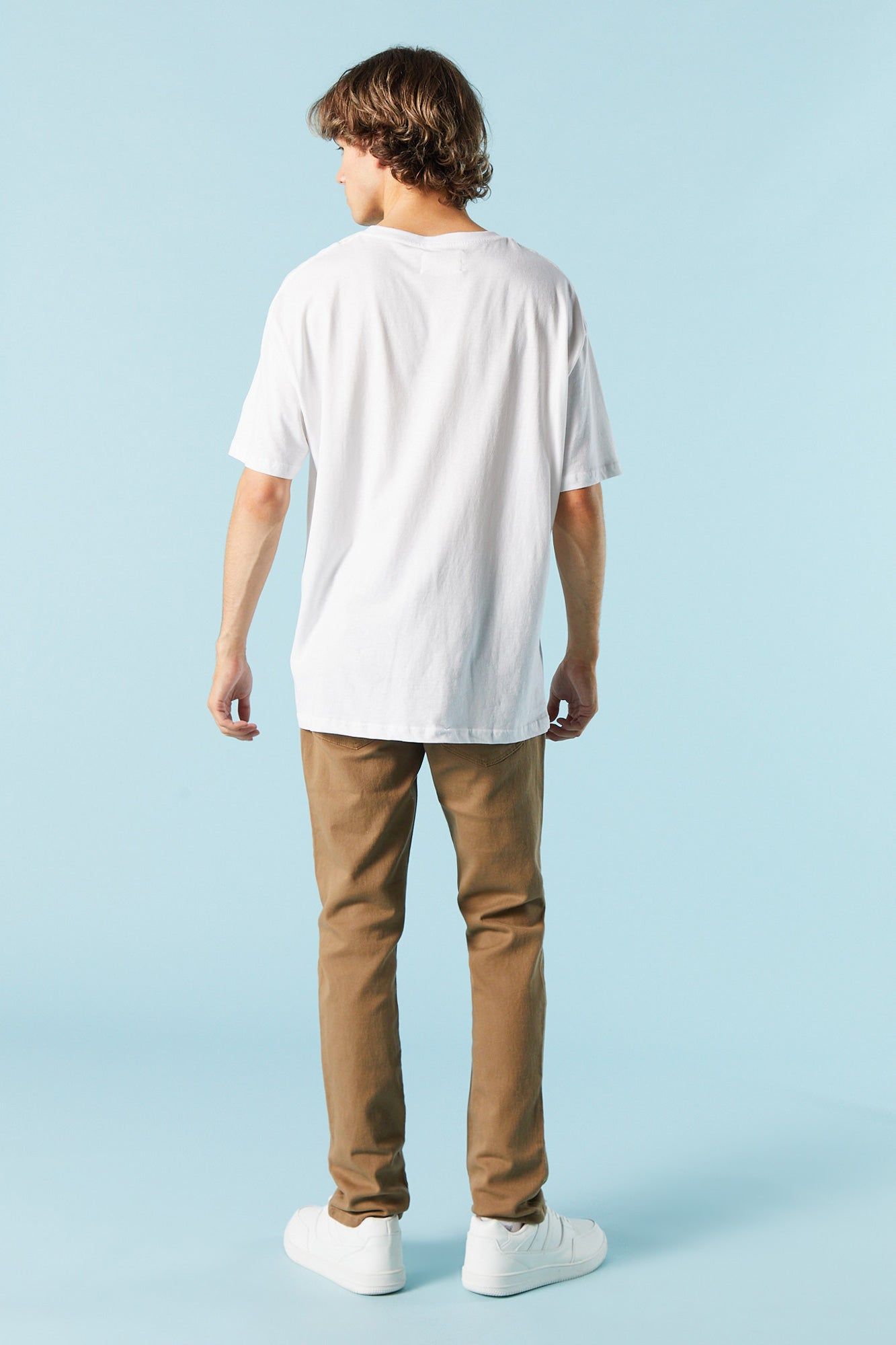 Tan Denim Slim Jean sold by Charlotte Russe product image thumbnail 3