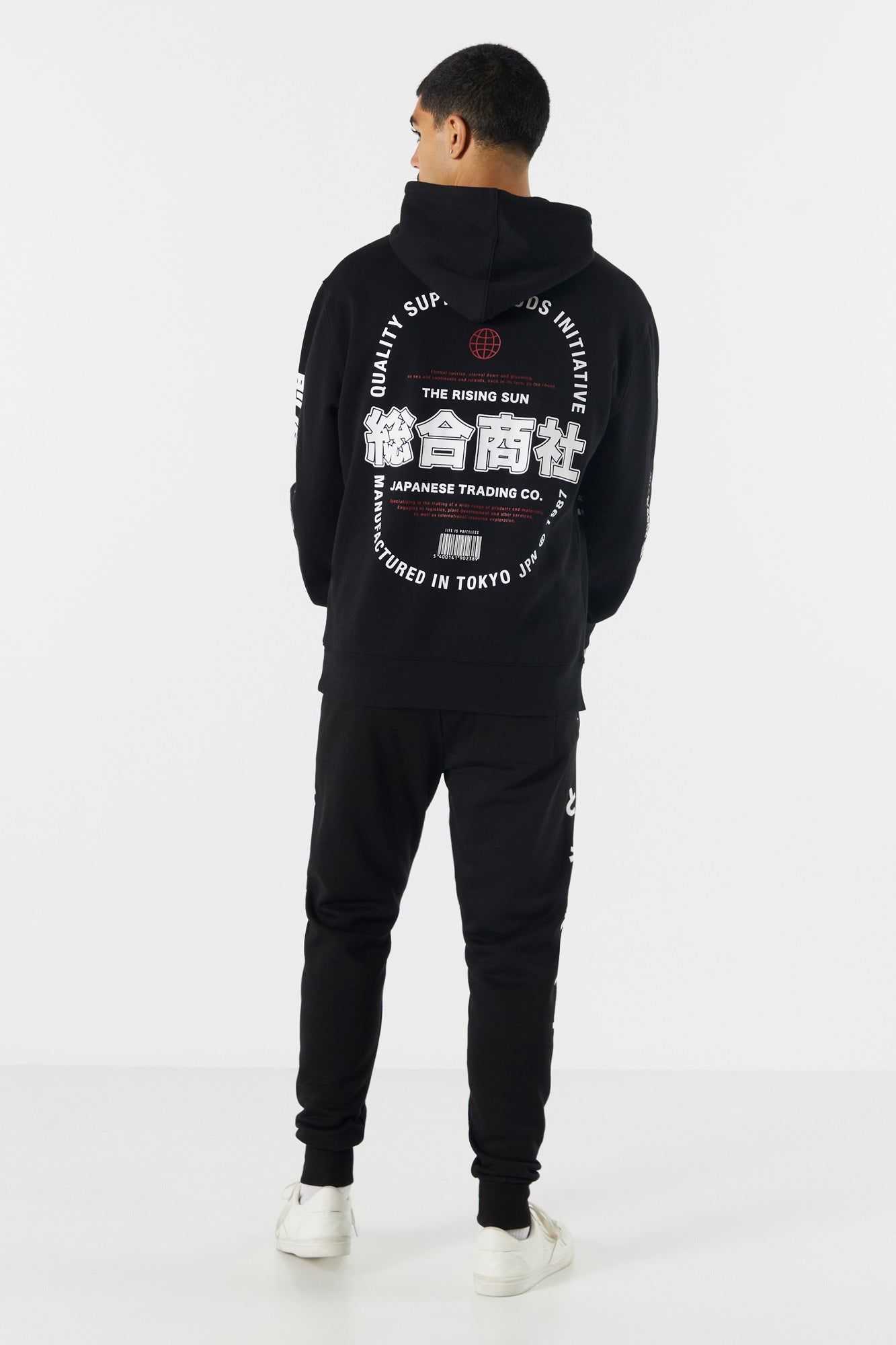 Graphic Fleece Jogger sold by Charlotte Russe product image thumbnail 3