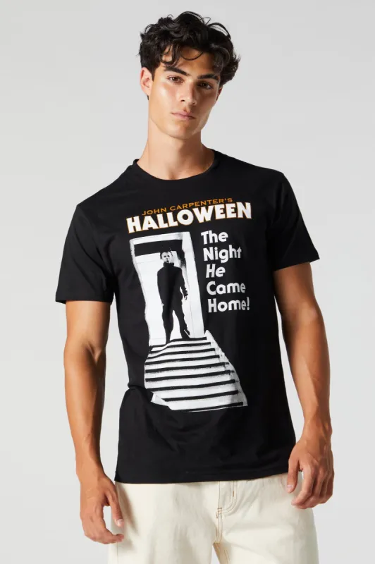 John Carpenter's Halloween Graphic T-Shirt sold by Charlotte Russe