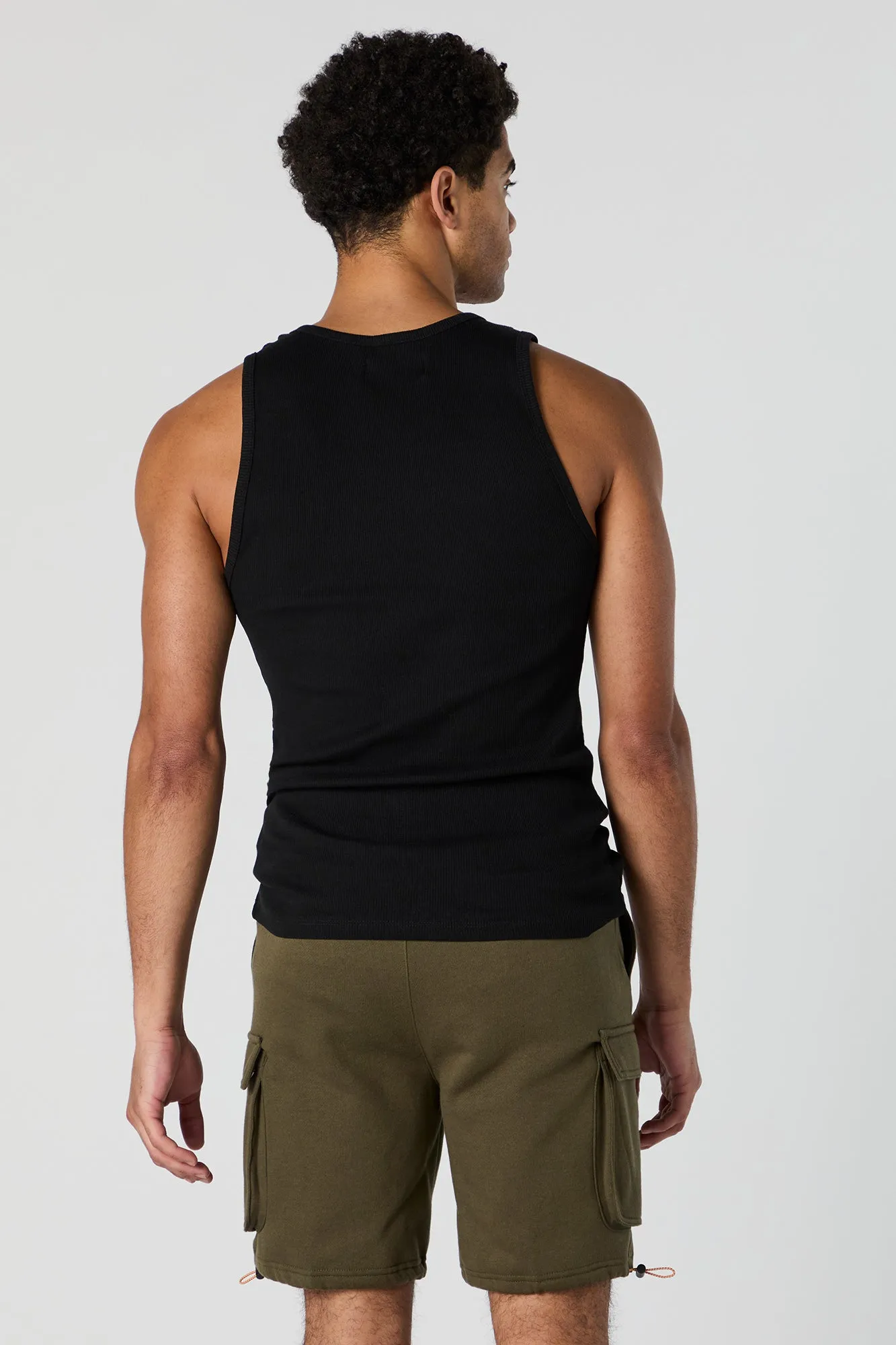 Fleece Toggle Hem Cargo Short sold by Charlotte Russe product image thumbnail 2