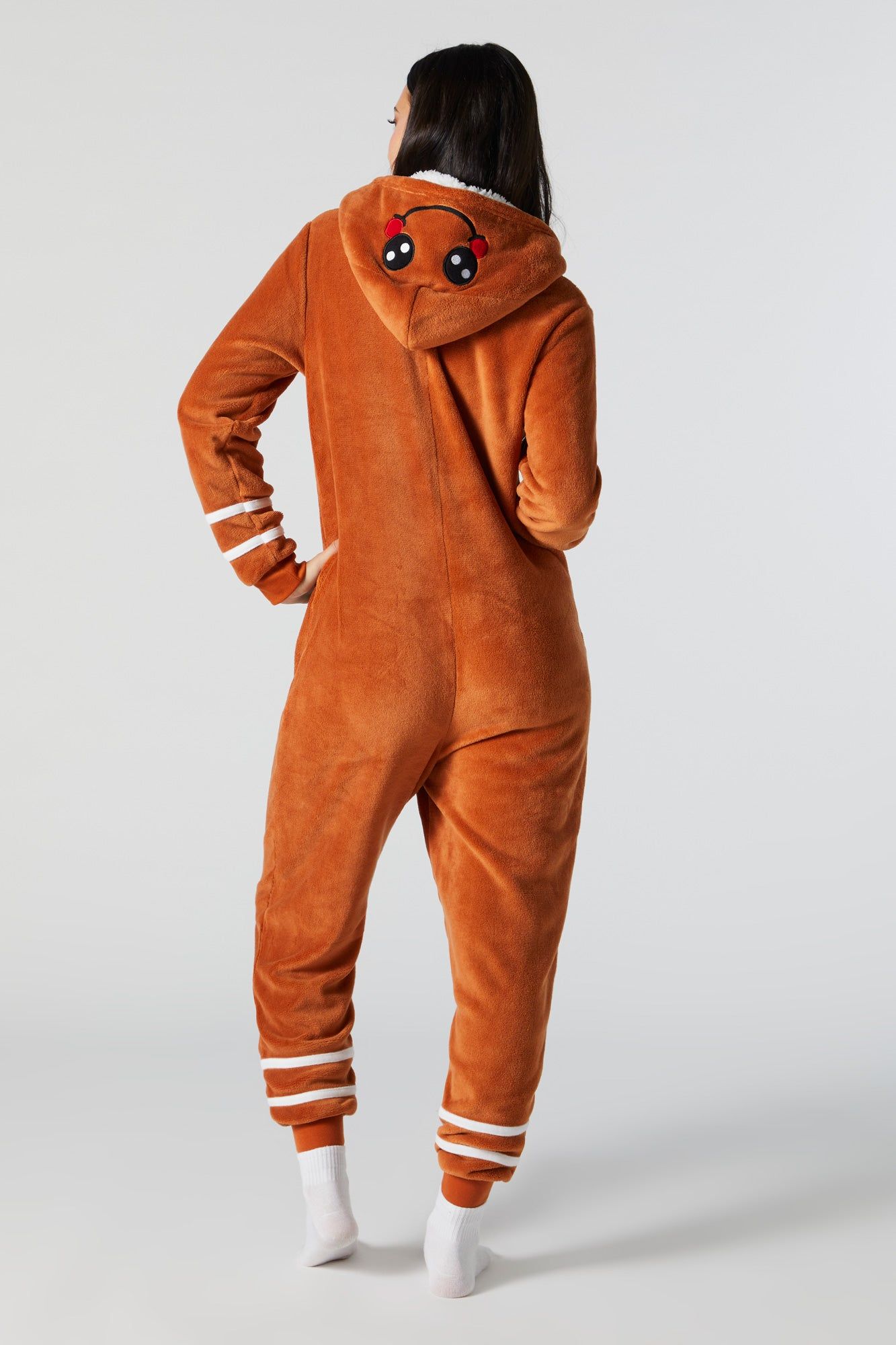 Plush 3D Gingerbread Onesie sold by Charlotte Russe product image thumbnail 2