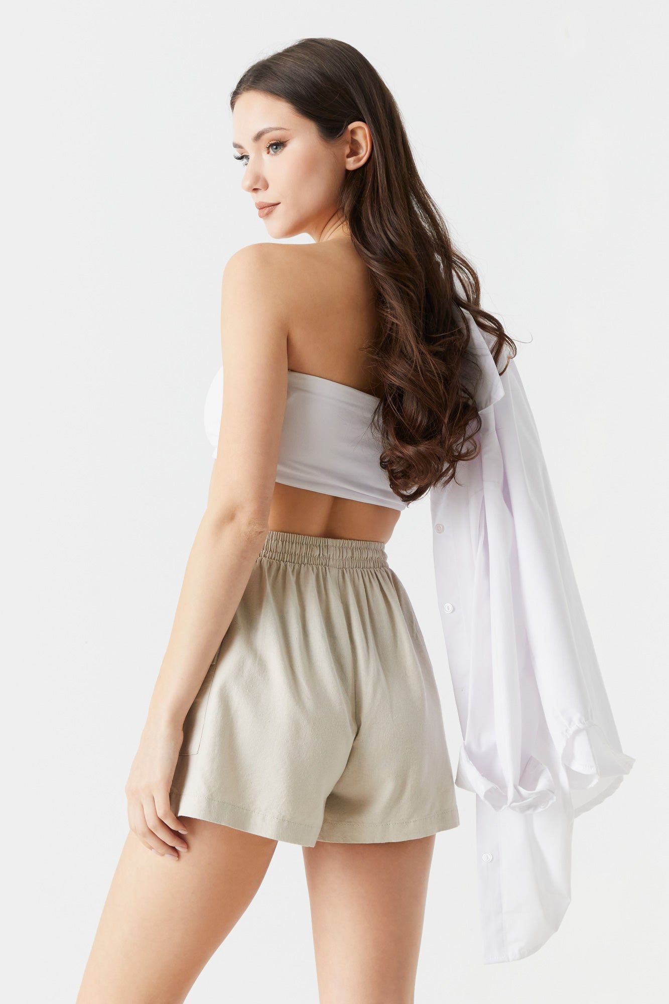 High-Rise Cargo Short sold by Charlotte Russe product image thumbnail 8