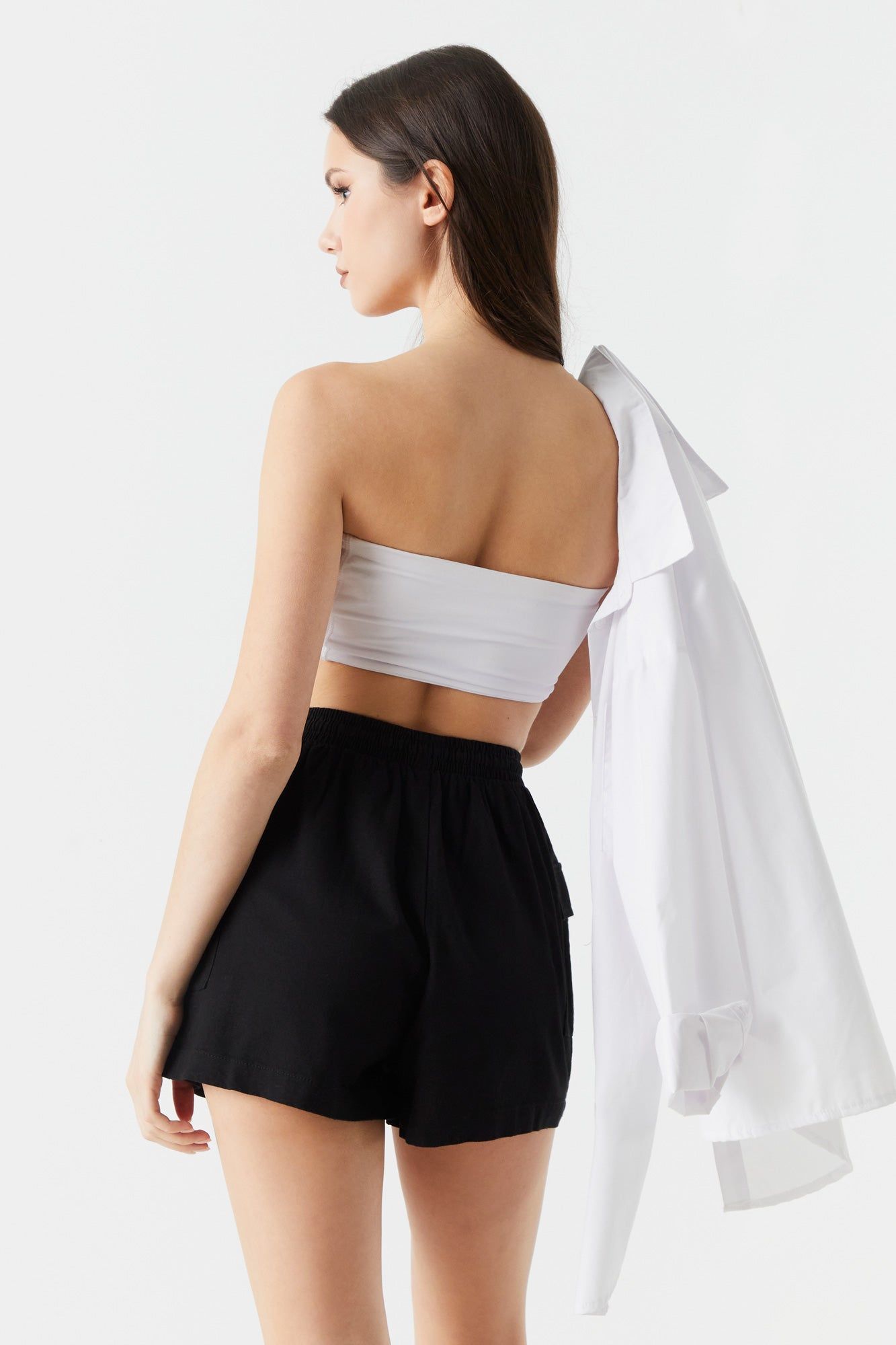 High-Rise Cargo Short sold by Charlotte Russe product image thumbnail 5