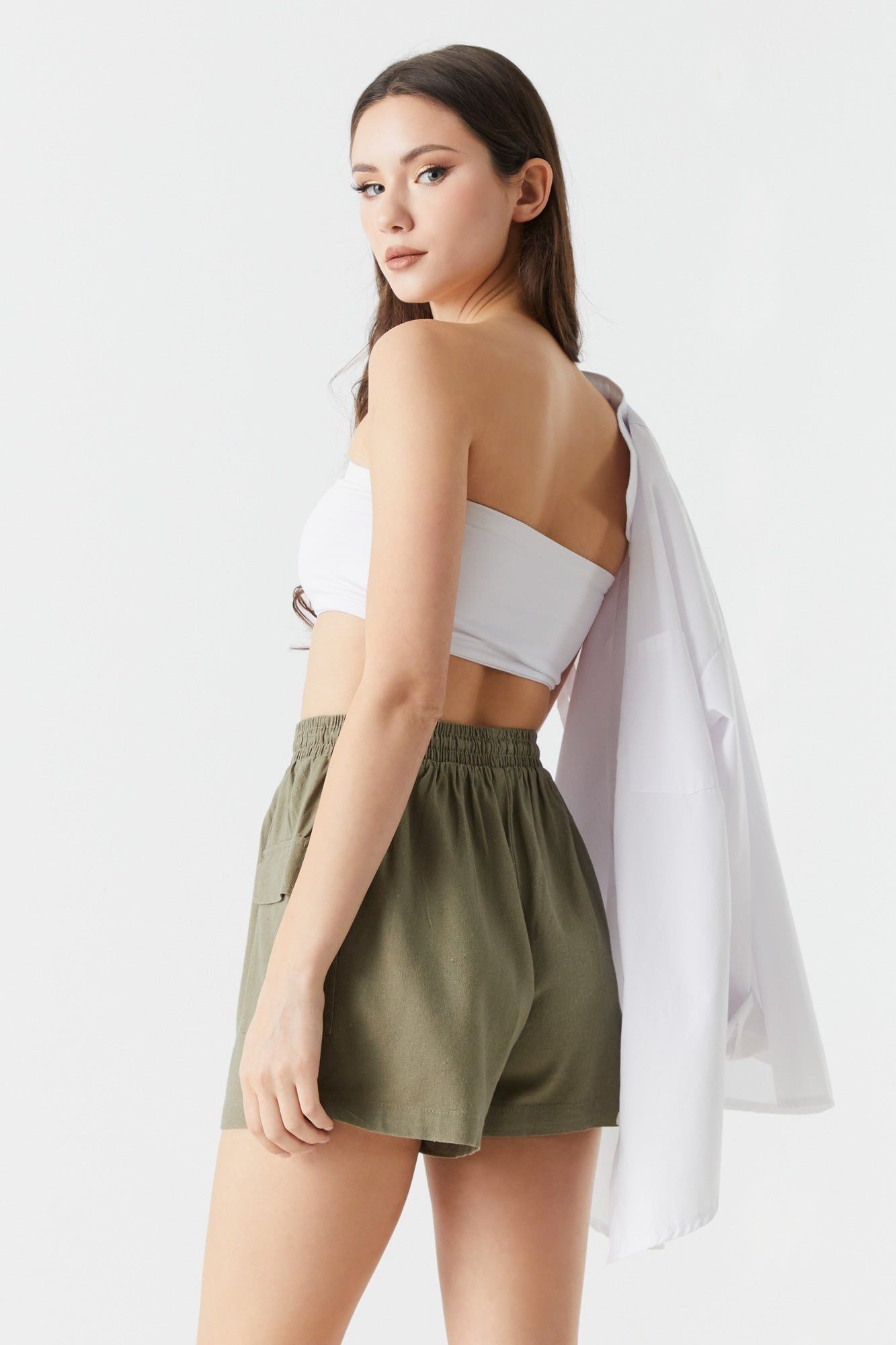 High-Rise Cargo Short sold by Charlotte Russe product image thumbnail 2