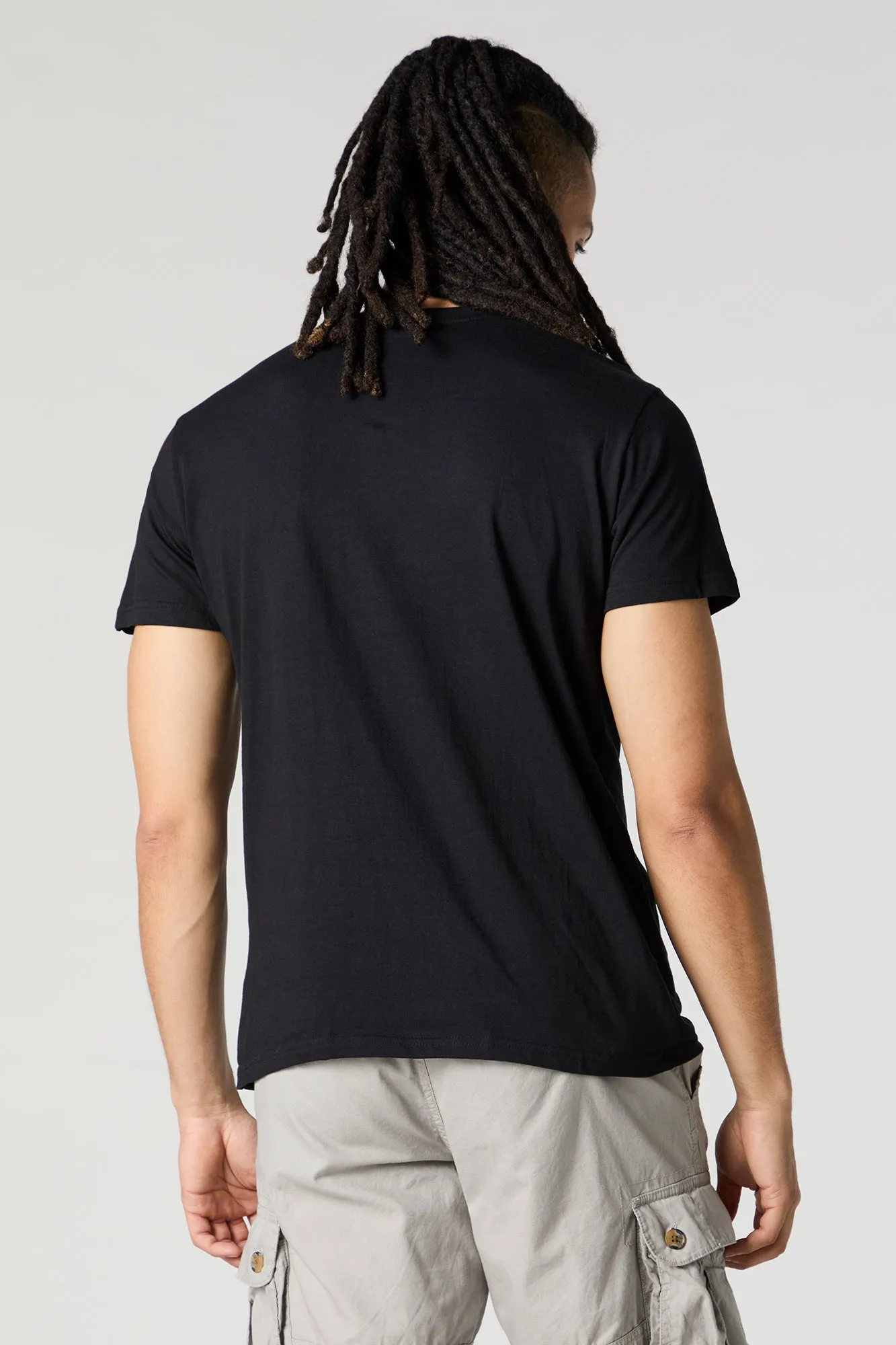 Flower Print Graphic T-Shirt sold by Charlotte Russe product image thumbnail 4