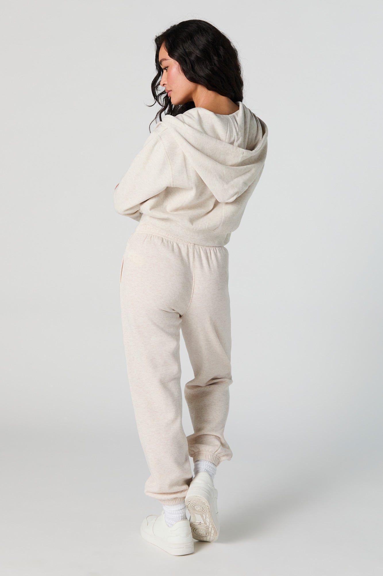 Everyday Drawstring Fleece Jogger sold by Charlotte Russe product image thumbnail 3