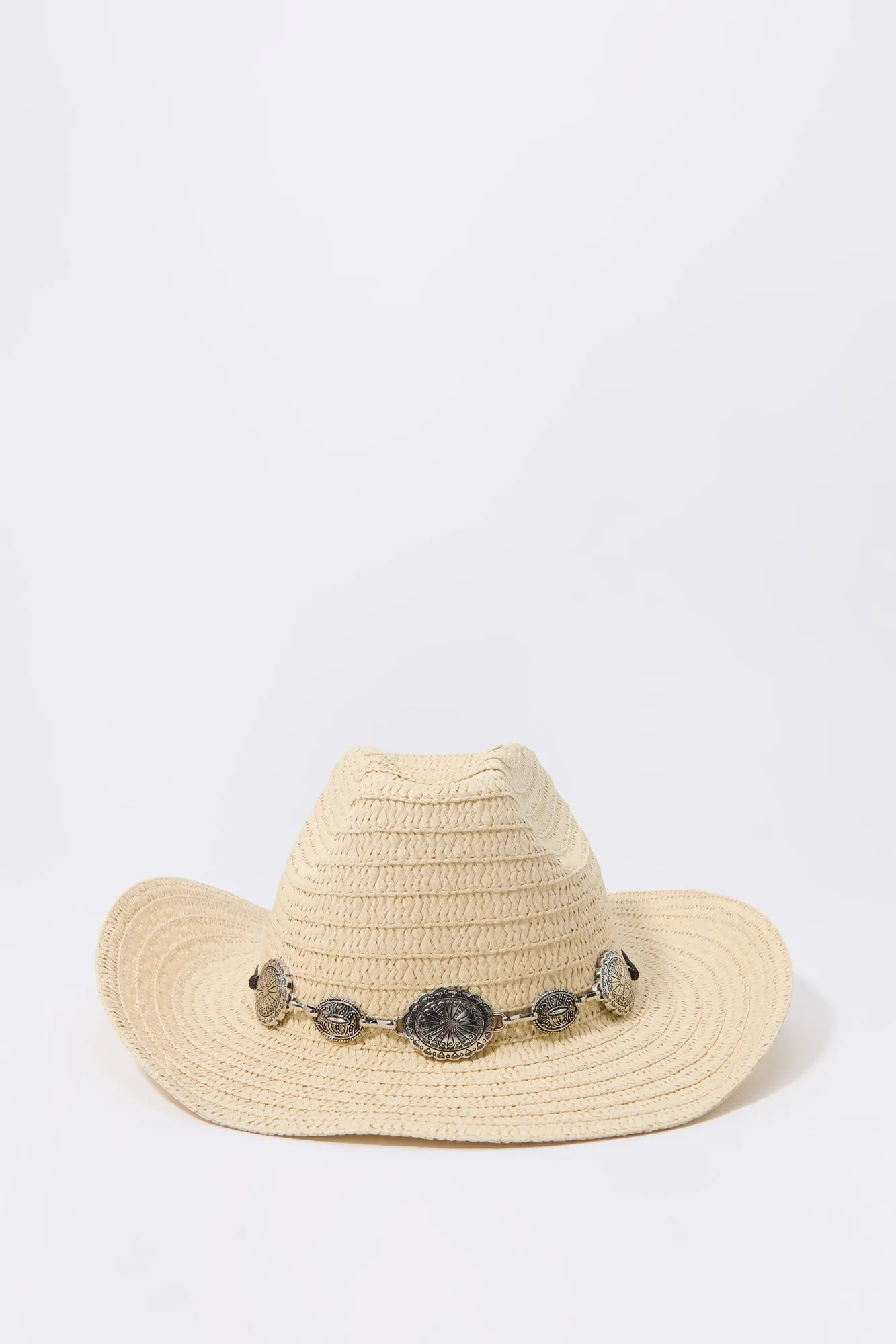 Medallion Cowboy Hat sold by Charlotte Russe
