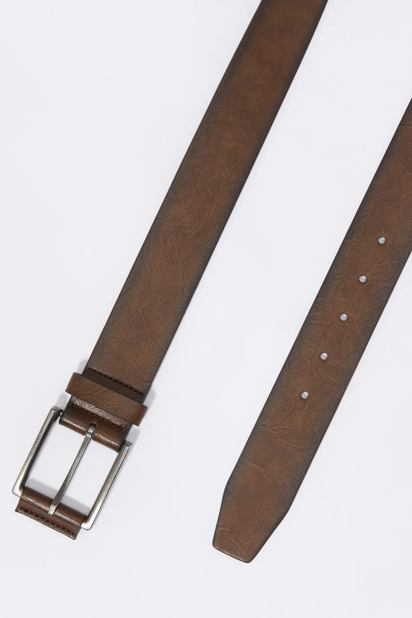 Brown Faux Leather Belt sold by Charlotte Russe product image thumbnail 2