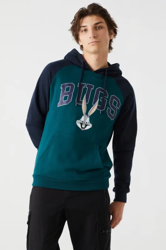Bugs Bunny Varsity Graphic Hoodie sold by Charlotte Russe