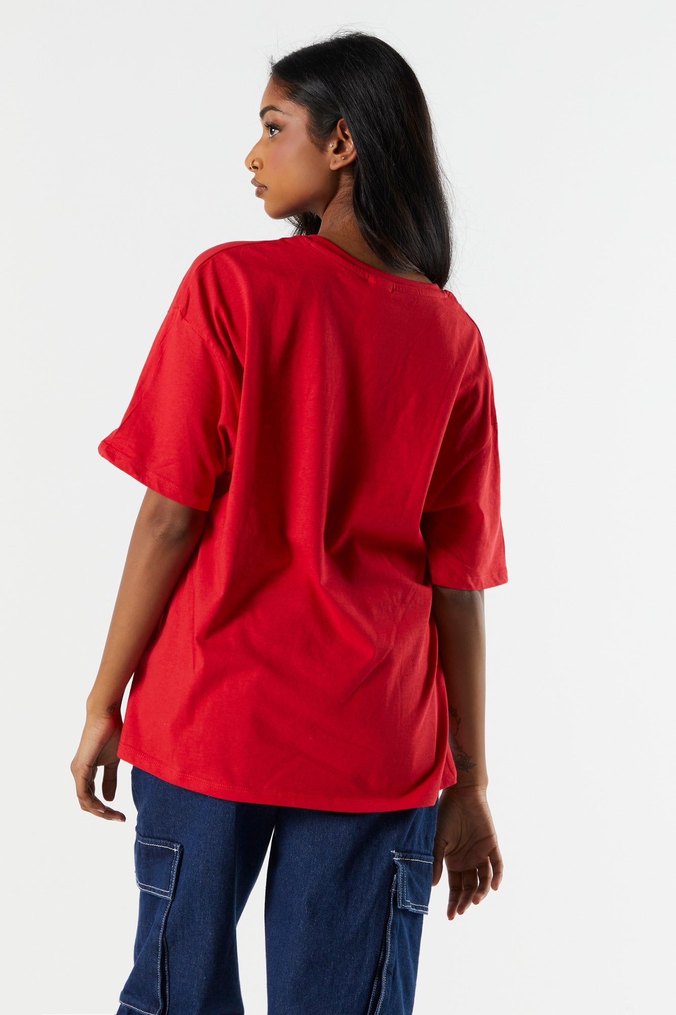 Harvard Graphic Boyfriend T-Shirt sold by Charlotte Russe product image thumbnail 2