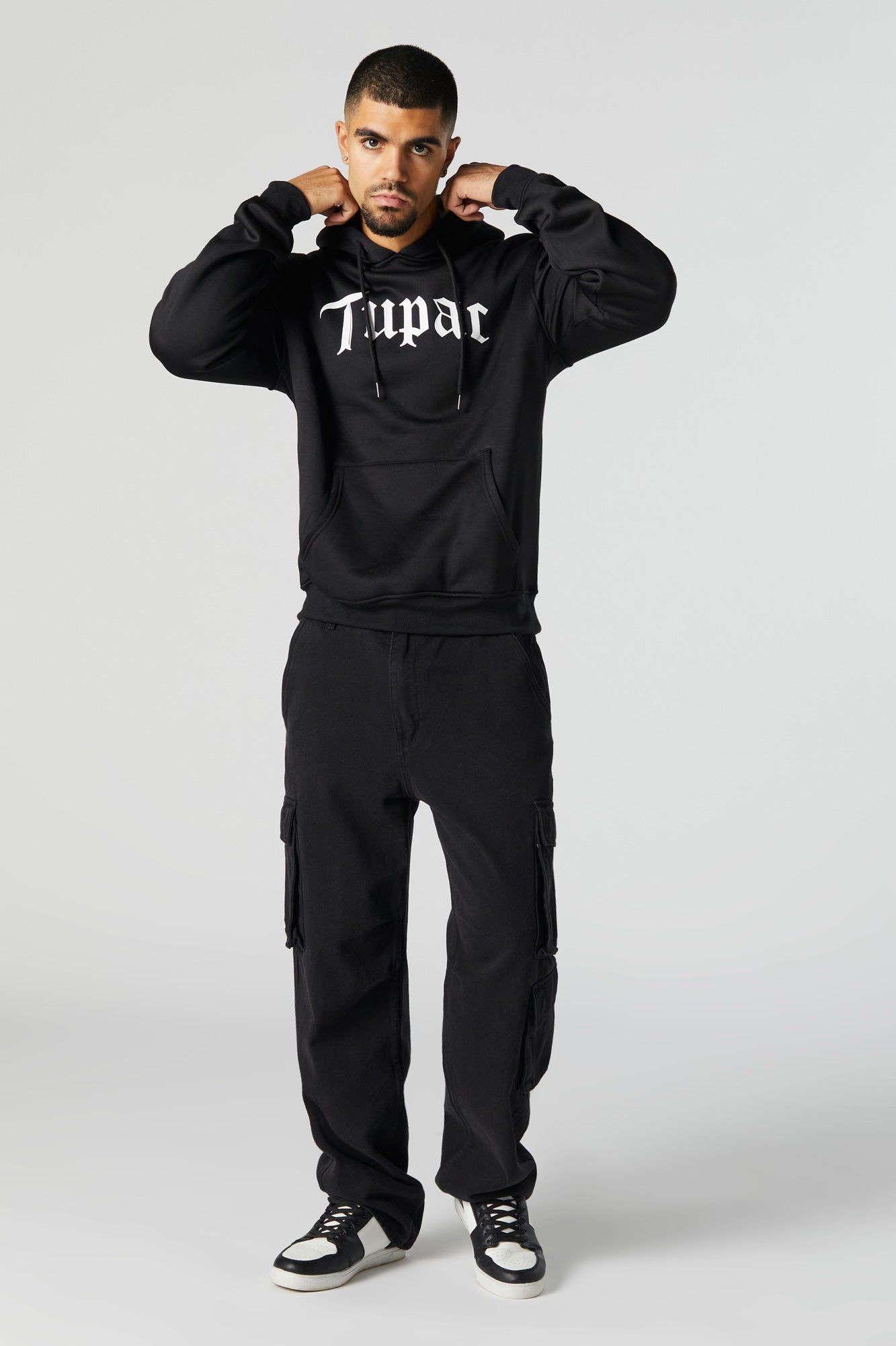 Tupac Graphic Hoodie sold by Charlotte Russe product image thumbnail 3