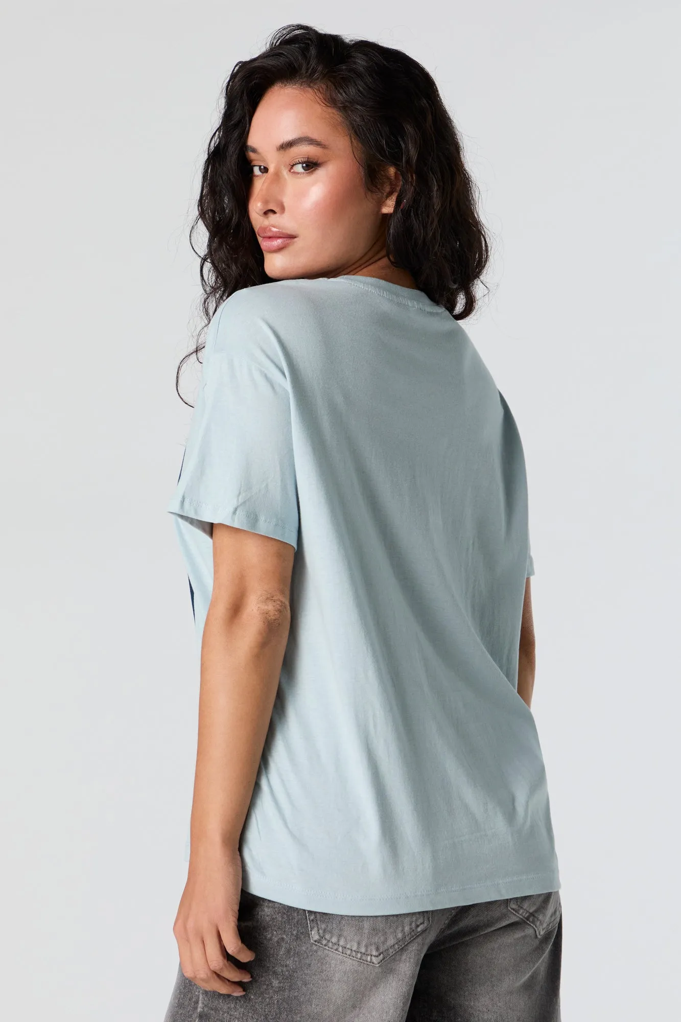 86 Graphic Boyfriend T-Shirt sold by Charlotte Russe product image thumbnail 3