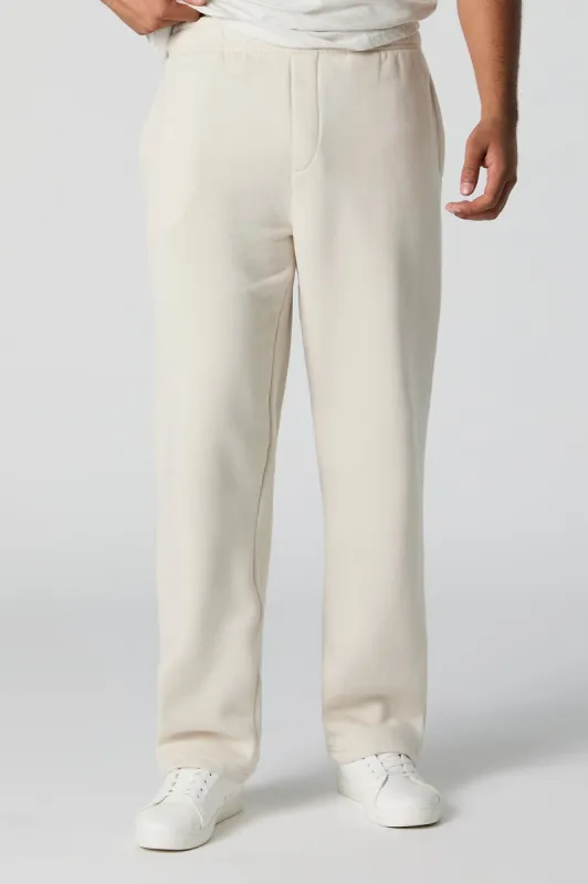 Fleece Straight Leg Sweatpant sold by Charlotte Russe