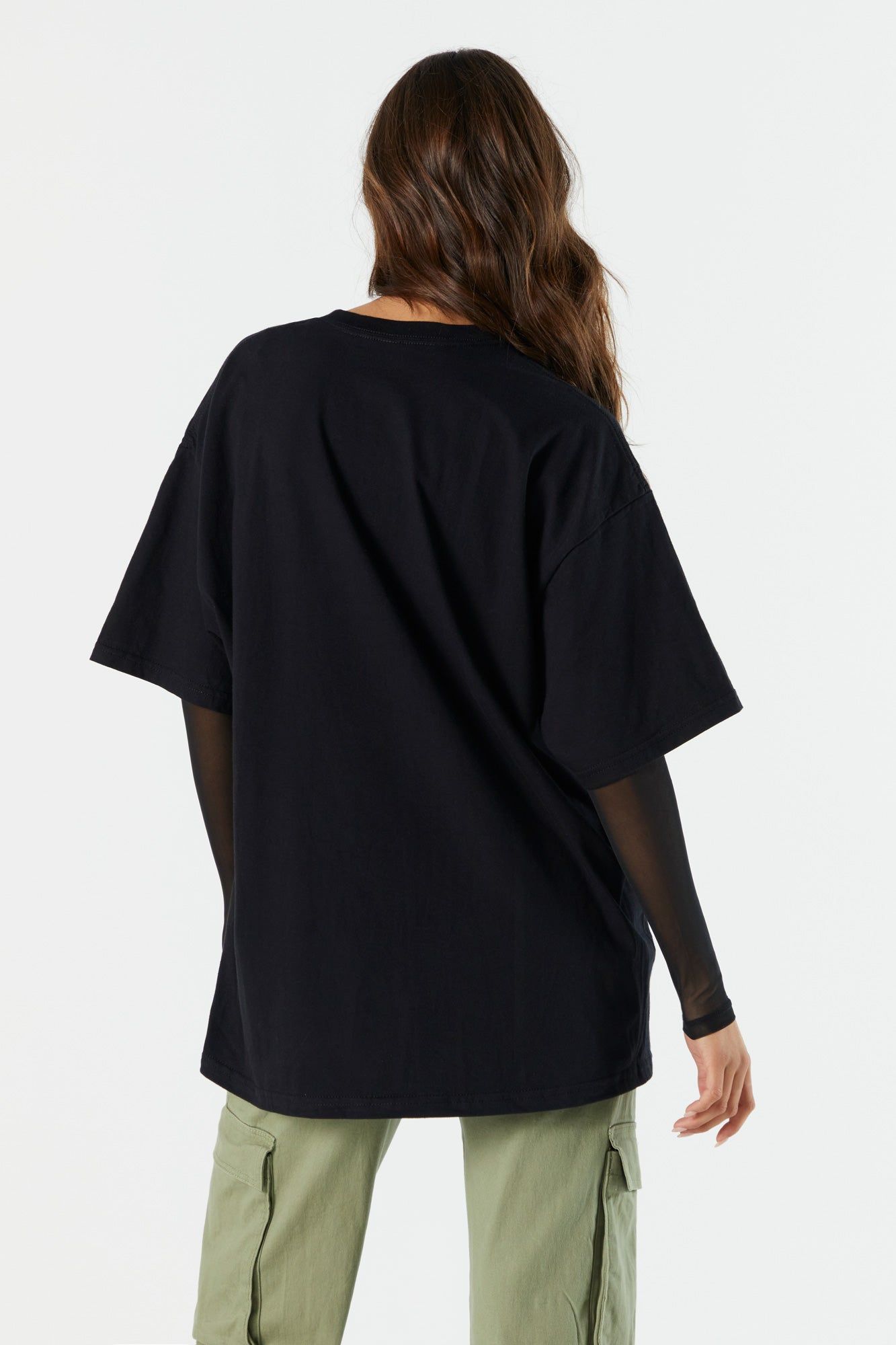 Metallica Graphic Boyfriend T-Shirt sold by Charlotte Russe product image thumbnail 3