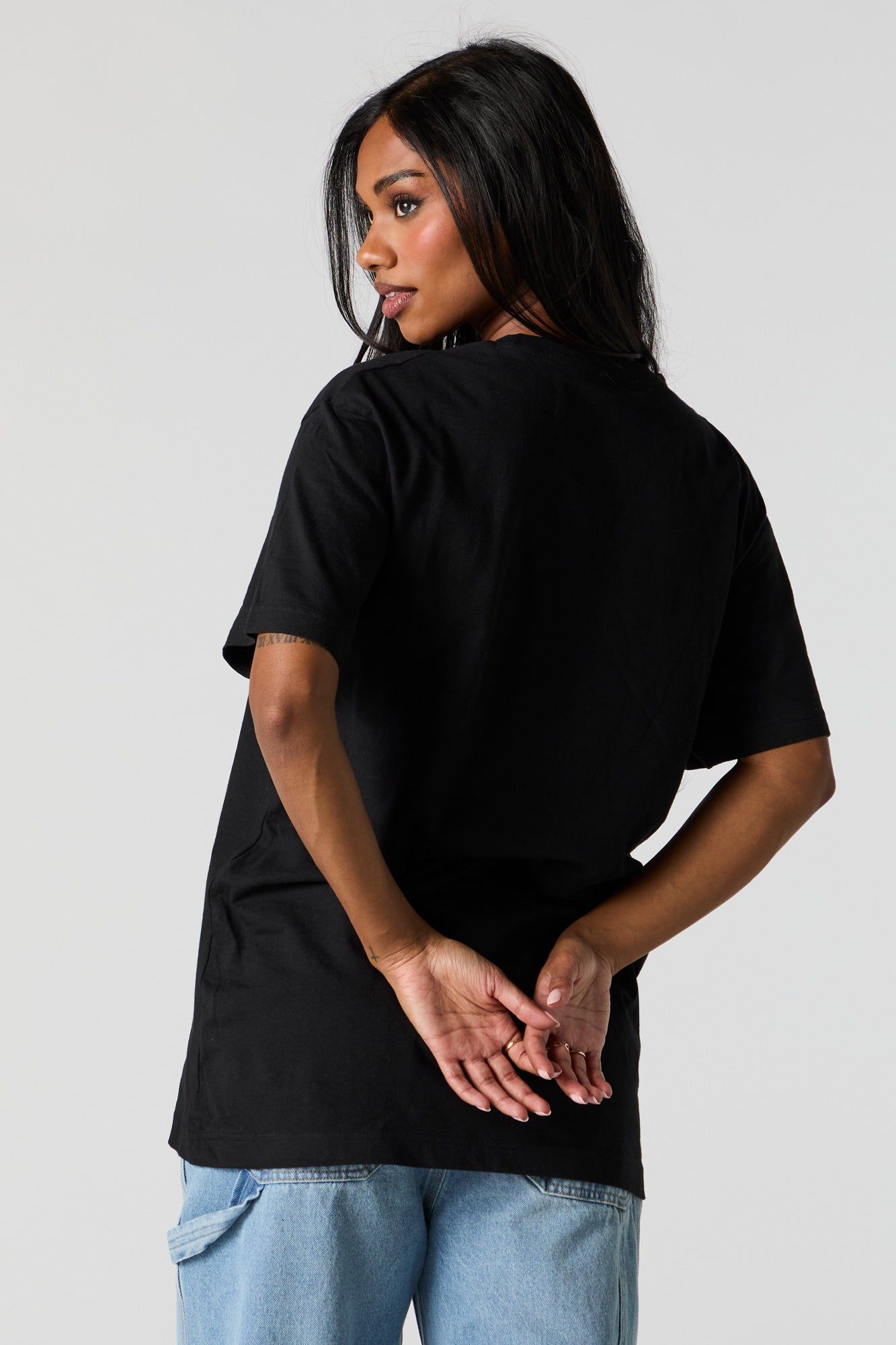 Snoopy Be Kind Graphic Boyfriend T-Shirt sold by Charlotte Russe product image thumbnail 4