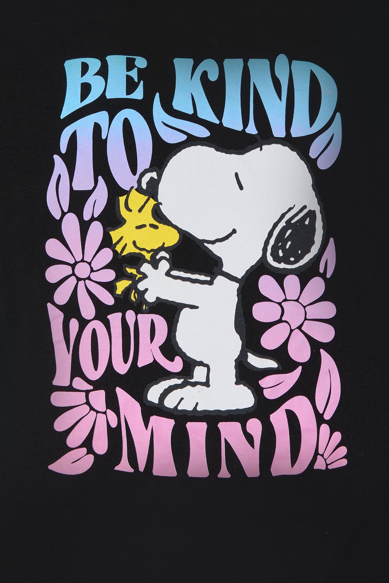 Snoopy Be Kind Graphic Boyfriend T-Shirt sold by Charlotte Russe