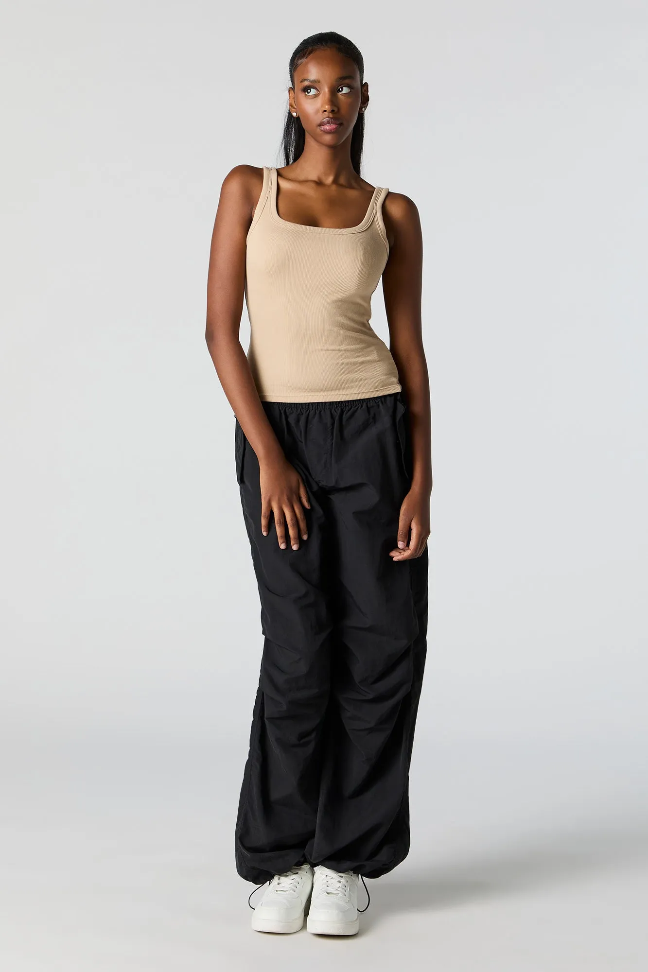 Ribbed Tank sold by Charlotte Russe product image thumbnail 3